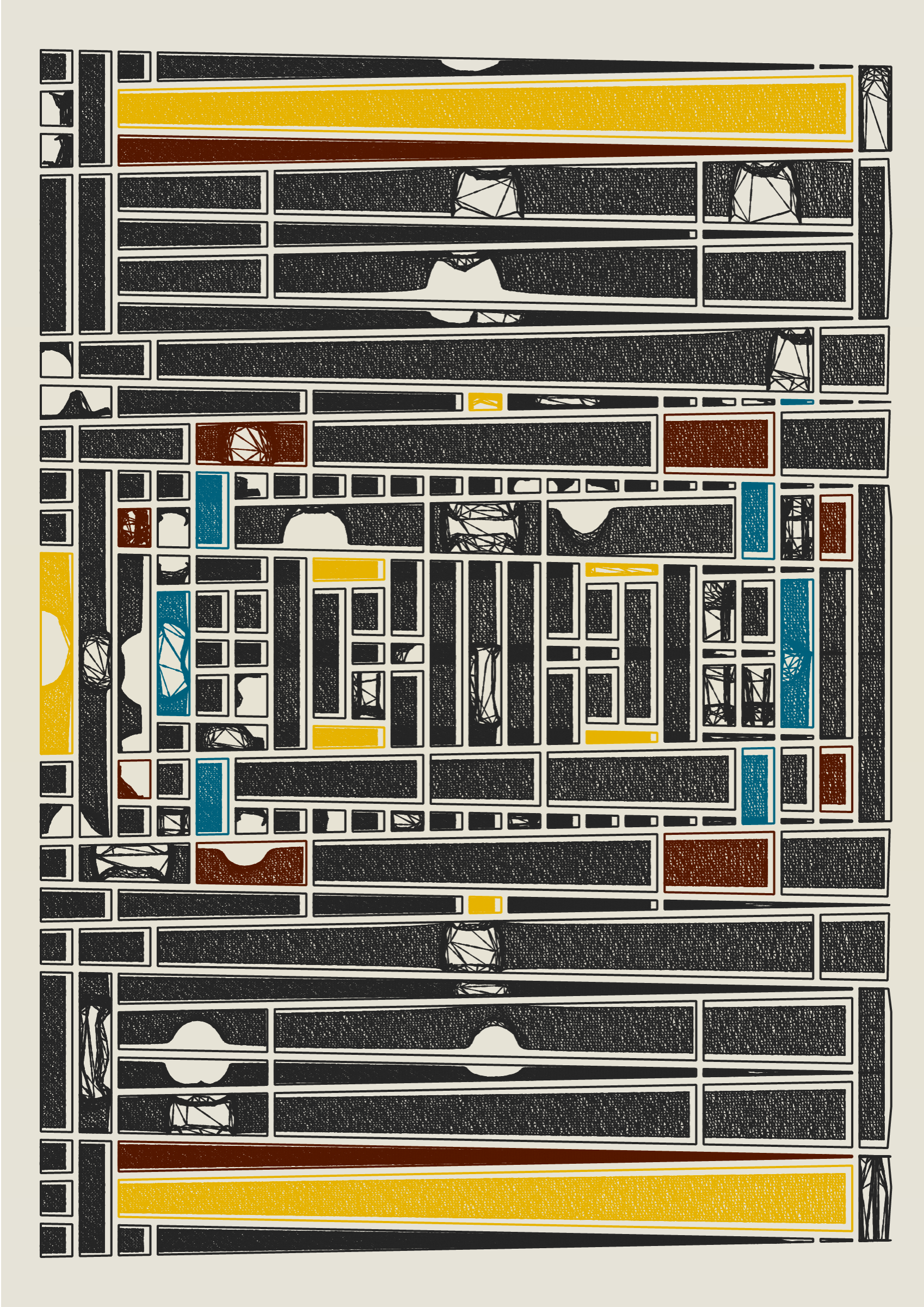 Art Blocks - Art Blocks v2 - Edifice #229 - NFT # 204000229