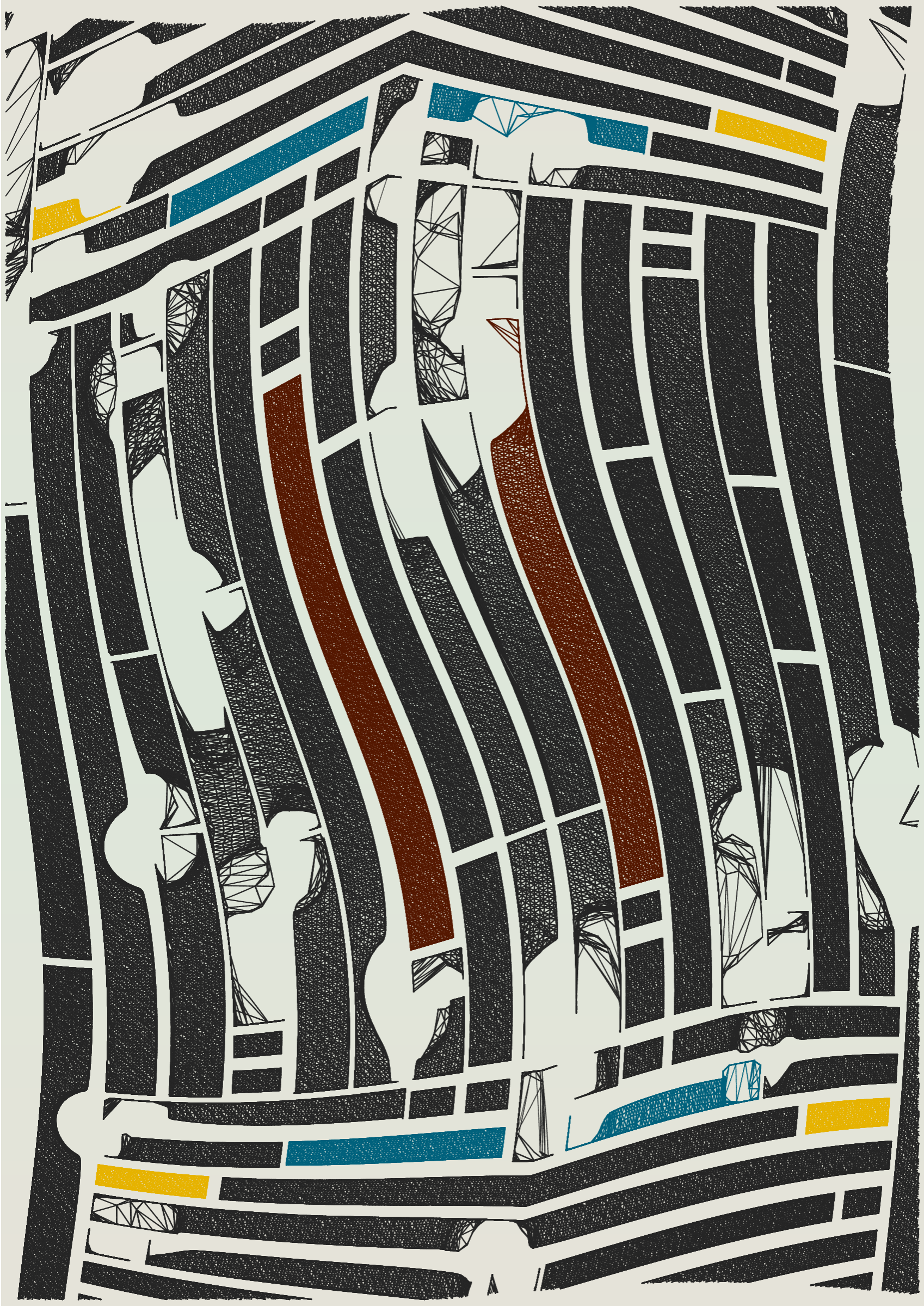 Art Blocks - Art Blocks v2 - Edifice #233 - NFT # 204000233