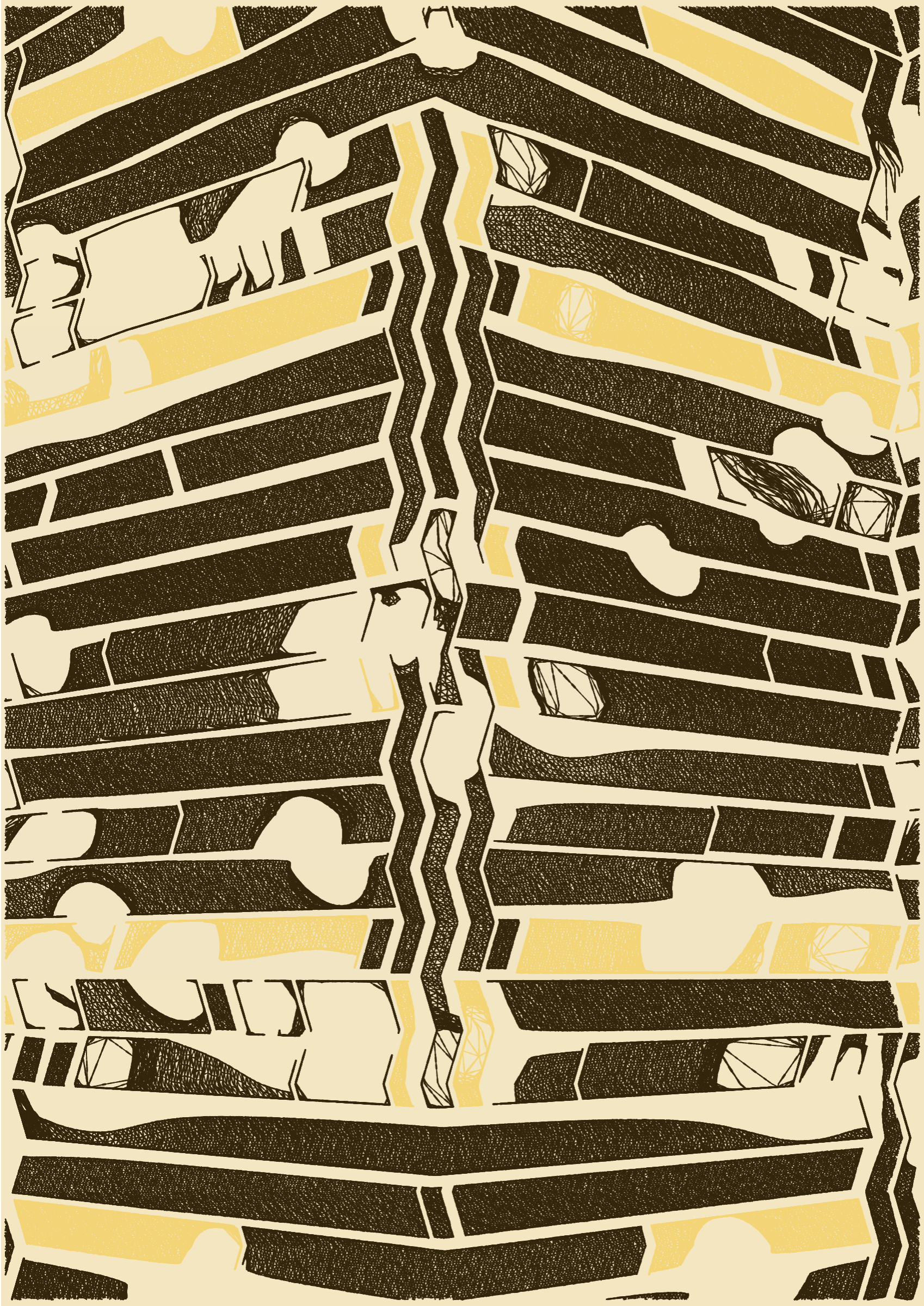 Art Blocks - Art Blocks v2 - Edifice #238 - NFT # 204000238