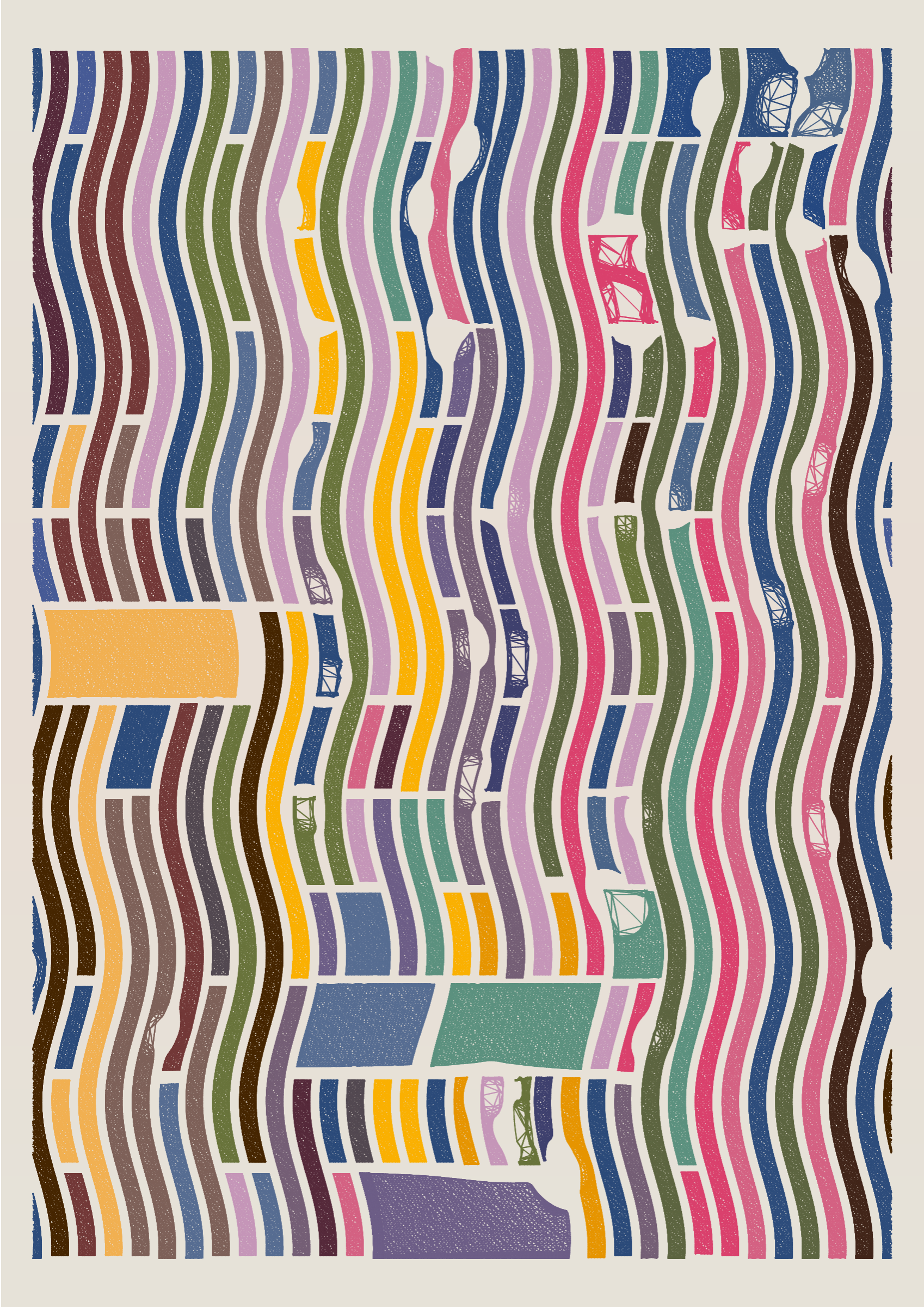 Art Blocks - Art Blocks v2 - Edifice #248 - NFT # 204000248