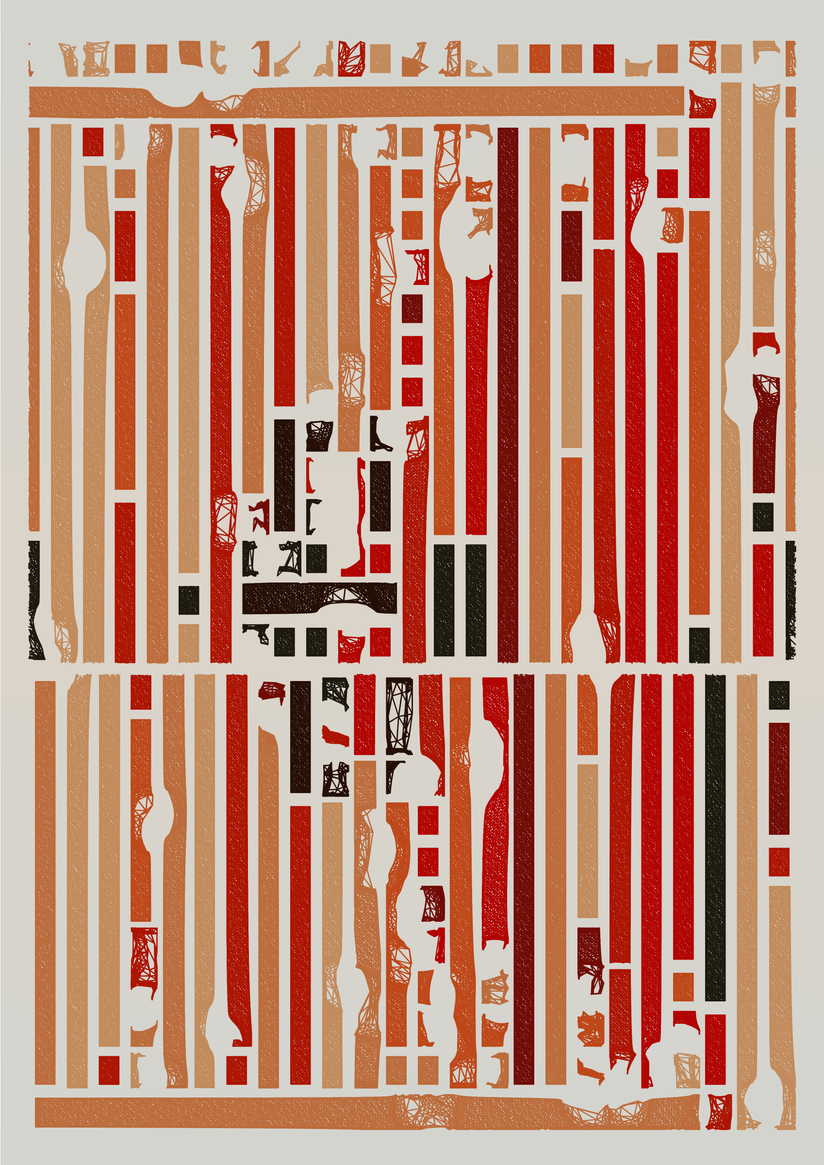 Art Blocks - Art Blocks v2 - Edifice #253 - NFT # 204000253