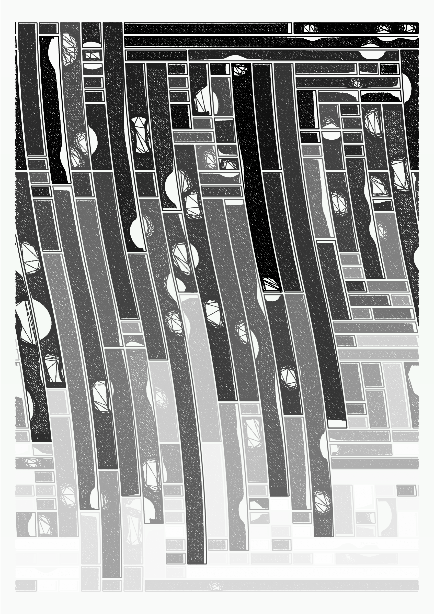 Art Blocks - Art Blocks v2 - Edifice #257 - NFT # 204000257