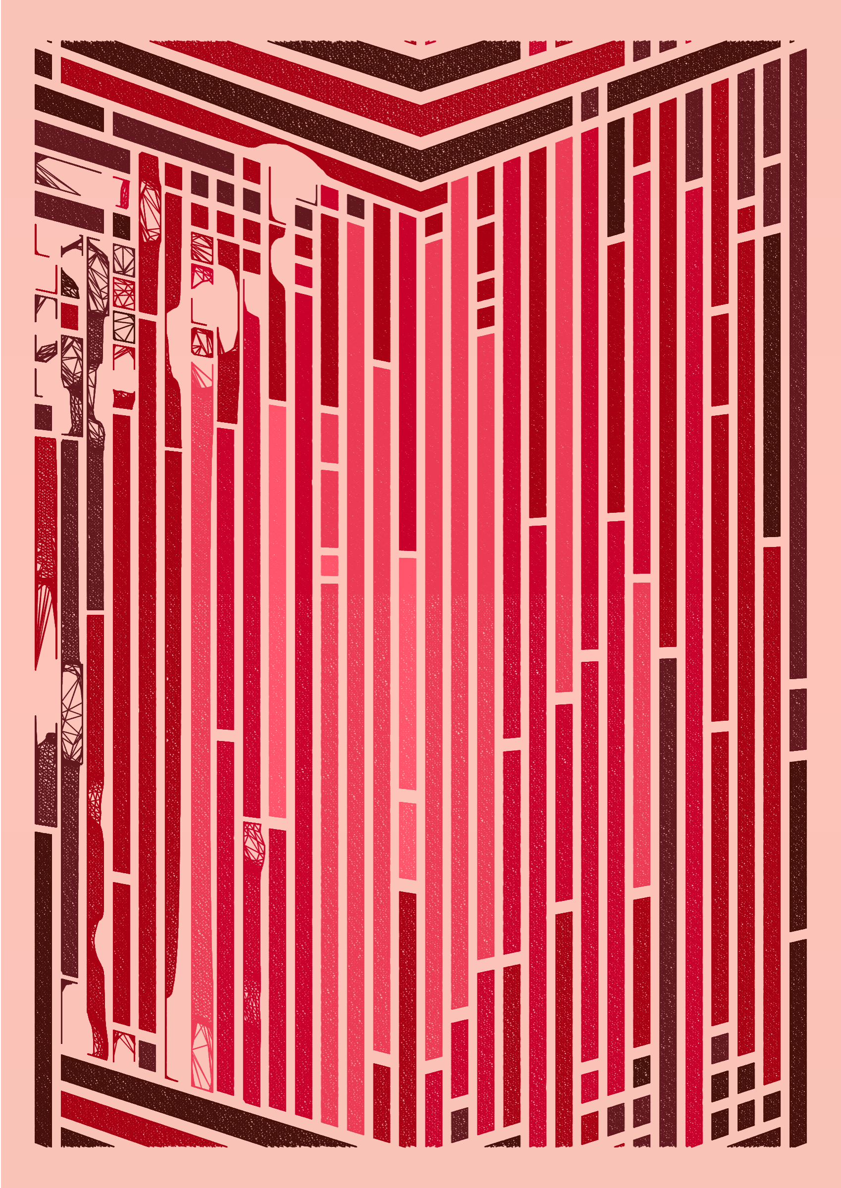 Art Blocks - Art Blocks v2 - Edifice #258 - NFT # 204000258