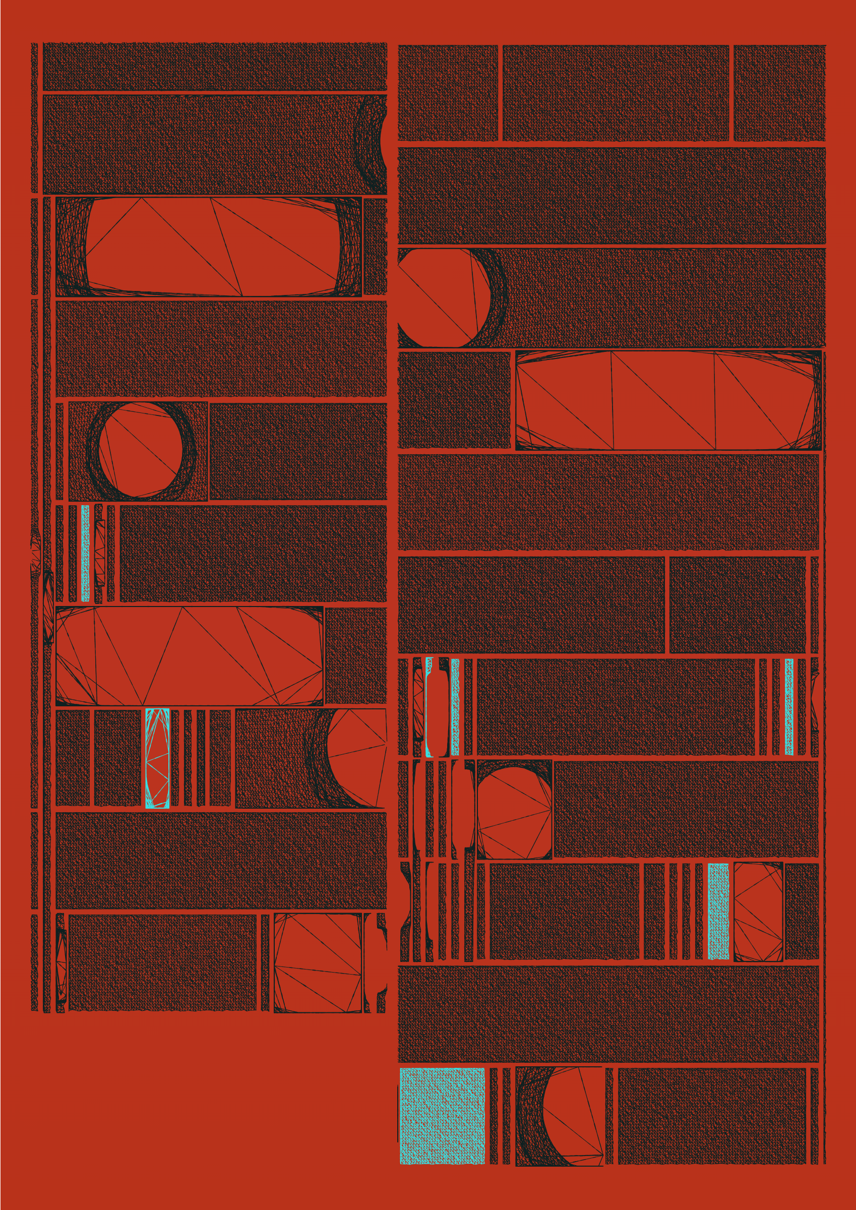 Art Blocks - Art Blocks v2 - Edifice #260 - NFT # 204000260