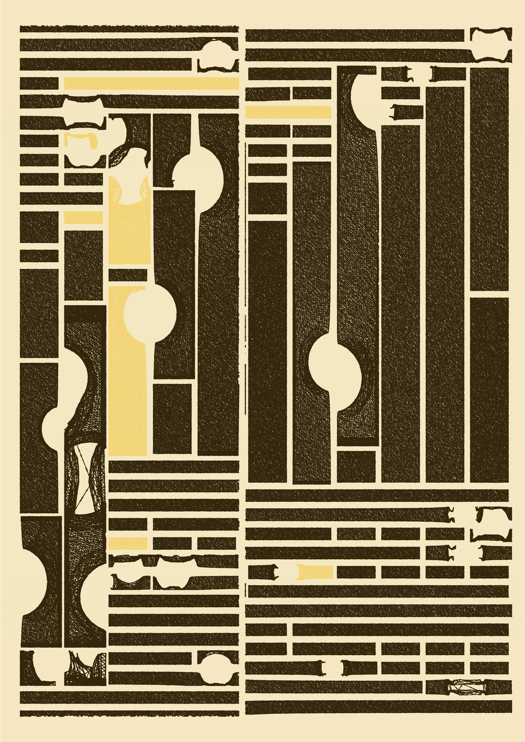 Art Blocks - Art Blocks v2 - Edifice #264 - NFT # 204000264