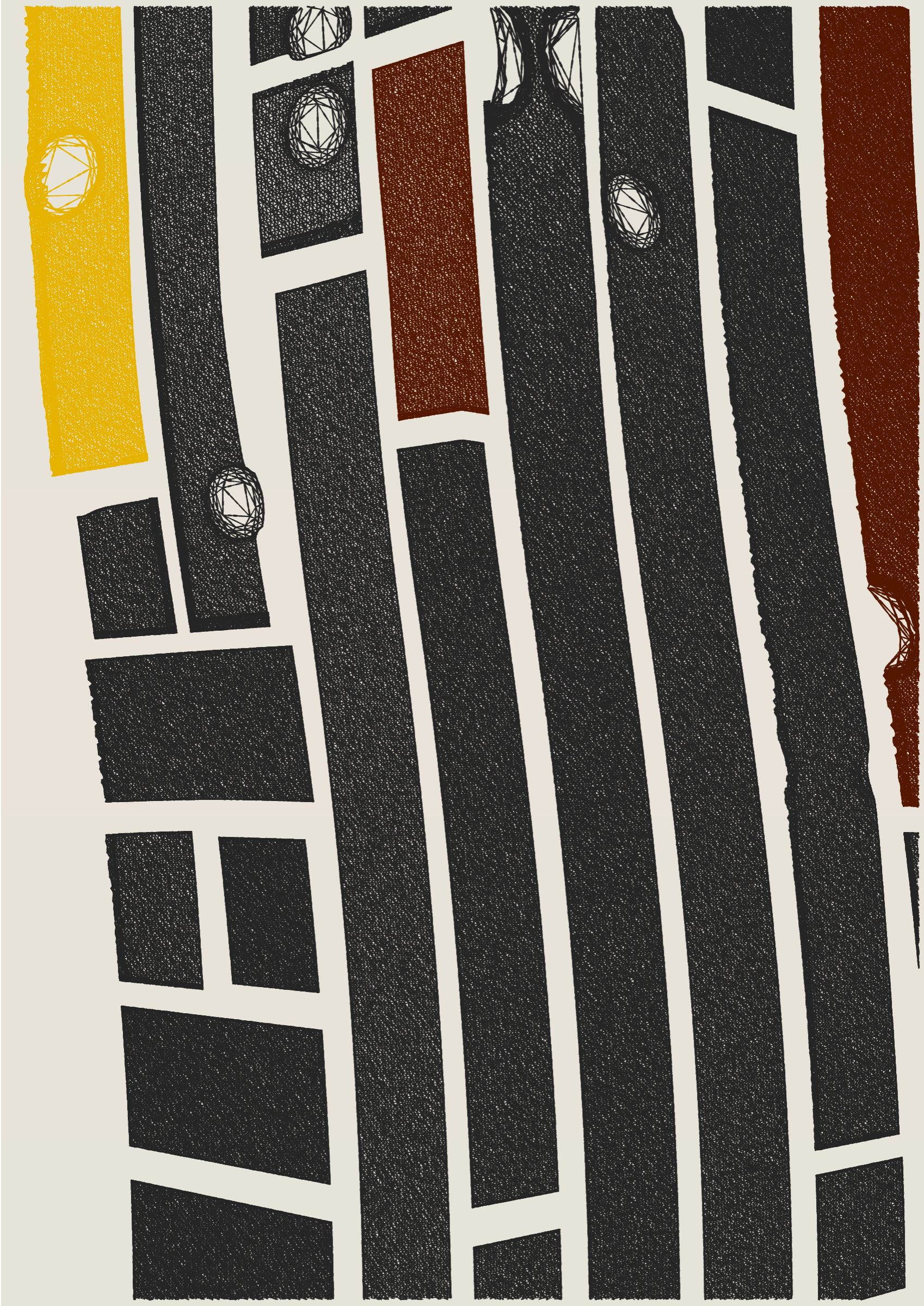 Art Blocks - Art Blocks v2 - Edifice #265 - NFT # 204000265