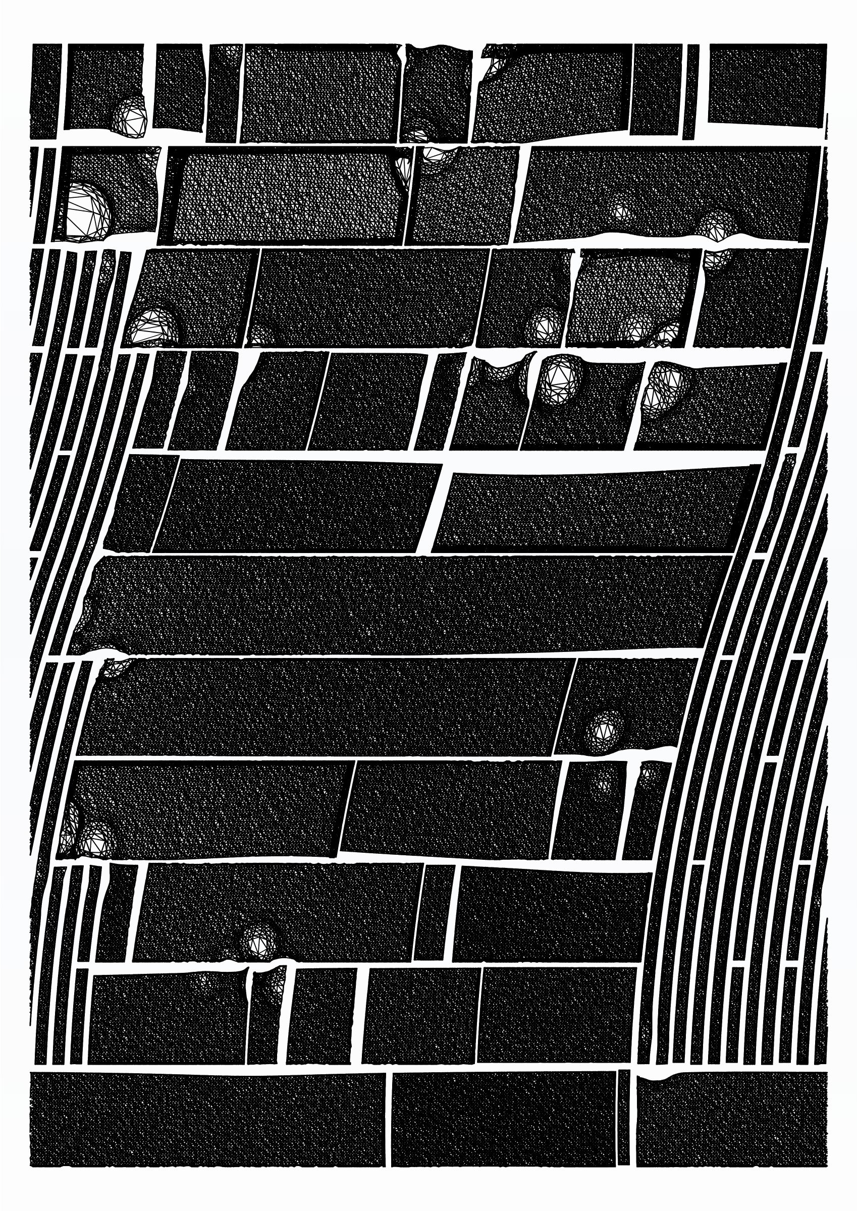 Art Blocks - Art Blocks v2 - Edifice #269 - NFT # 204000269