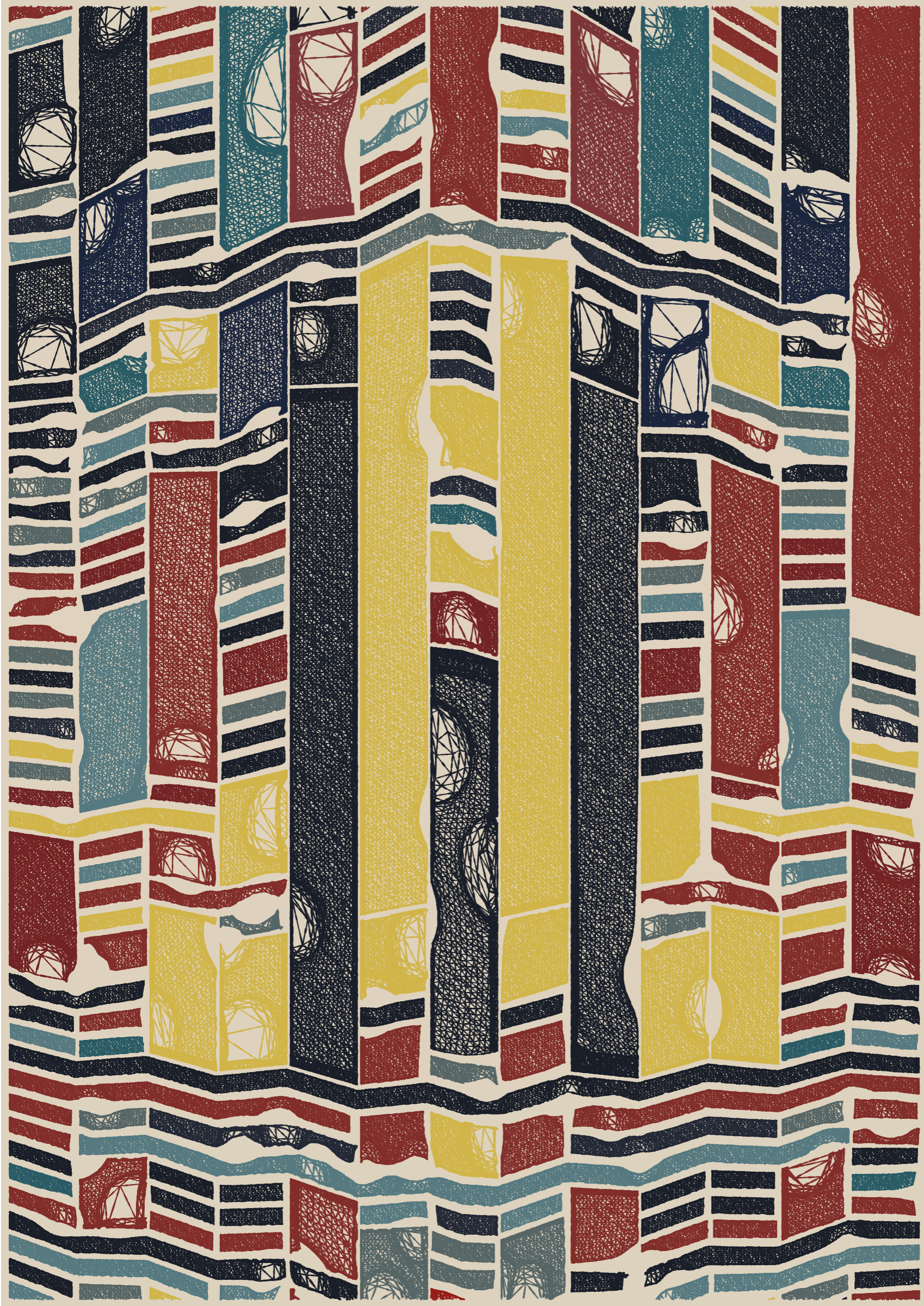 Art Blocks - Art Blocks v2 - Edifice #274 - NFT # 204000274