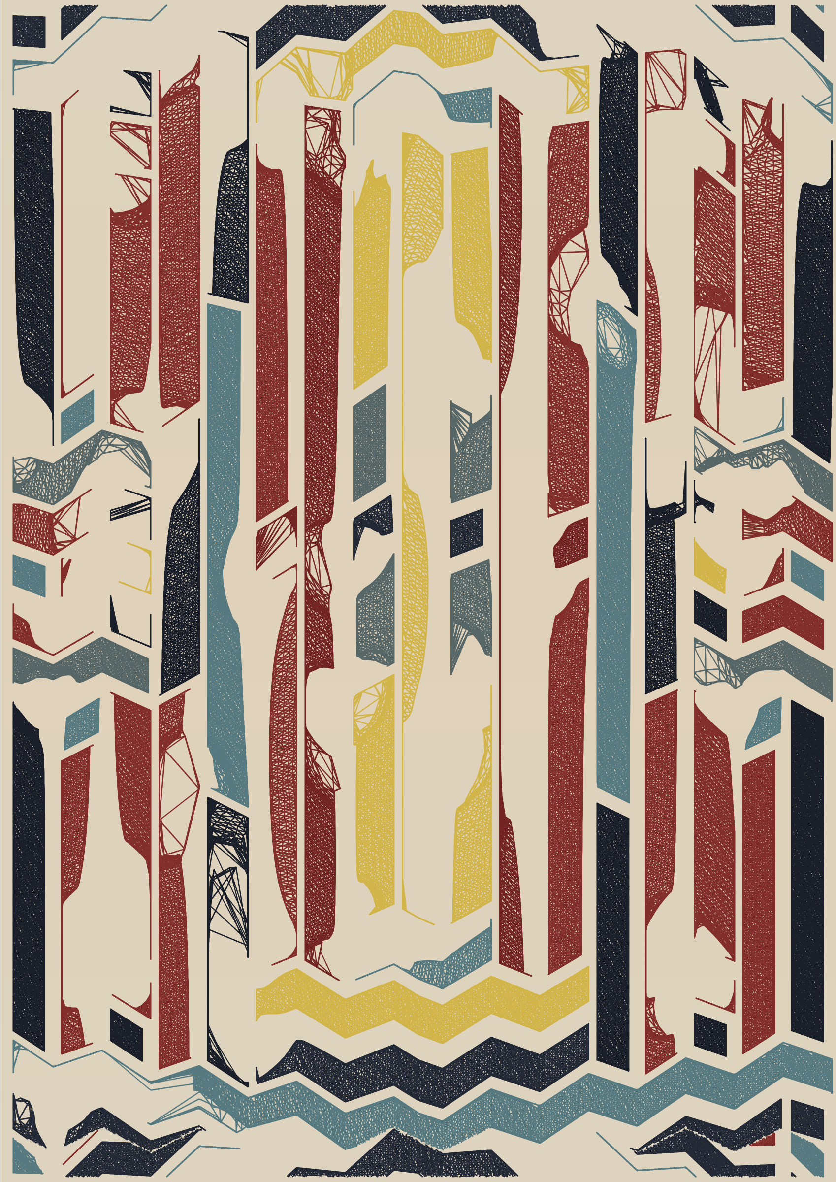 Art Blocks - Art Blocks v2 - Edifice #277 - NFT # 204000277