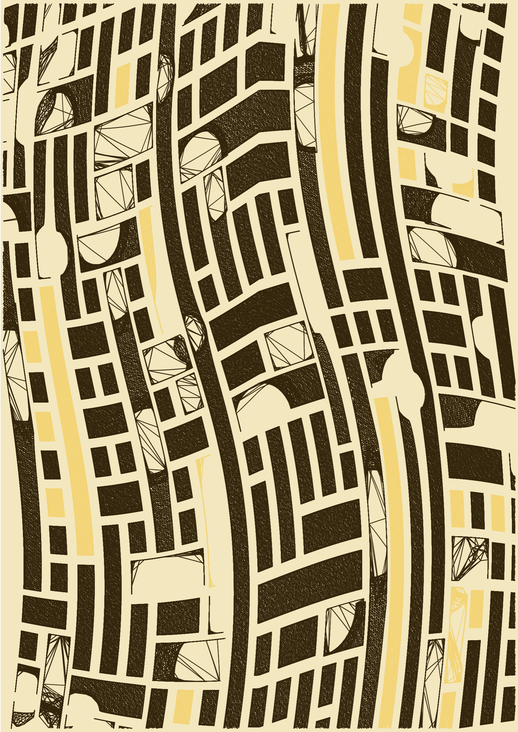 Art Blocks - Art Blocks v2 - Edifice #278 - NFT # 204000278