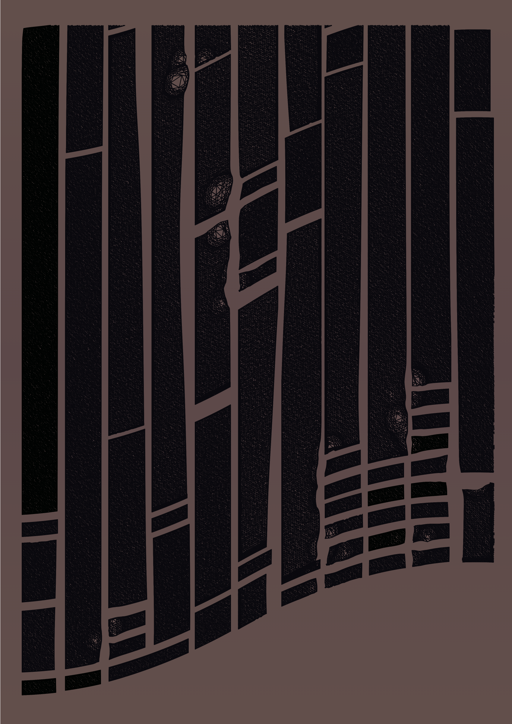 Art Blocks - Art Blocks v2 - Edifice #286 - NFT # 204000286