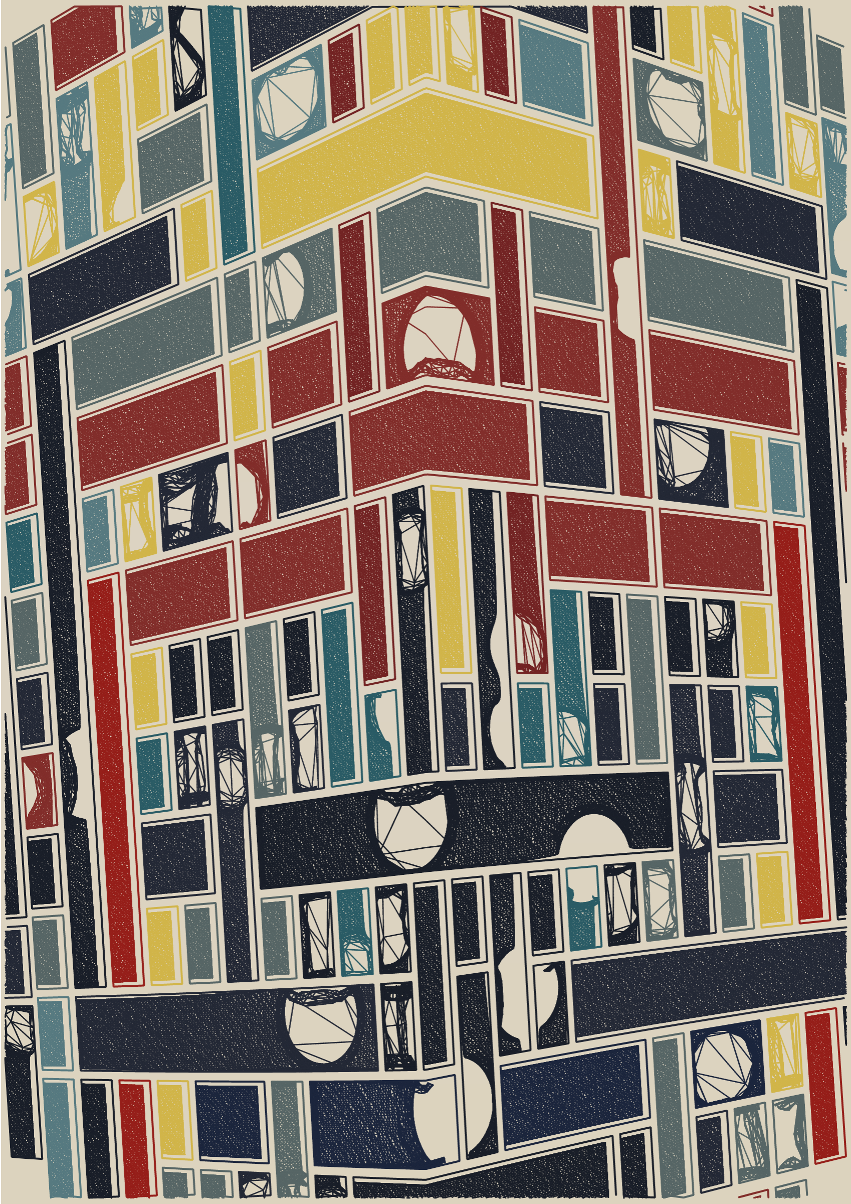 Art Blocks - Art Blocks v2 - Edifice #291 - NFT # 204000291