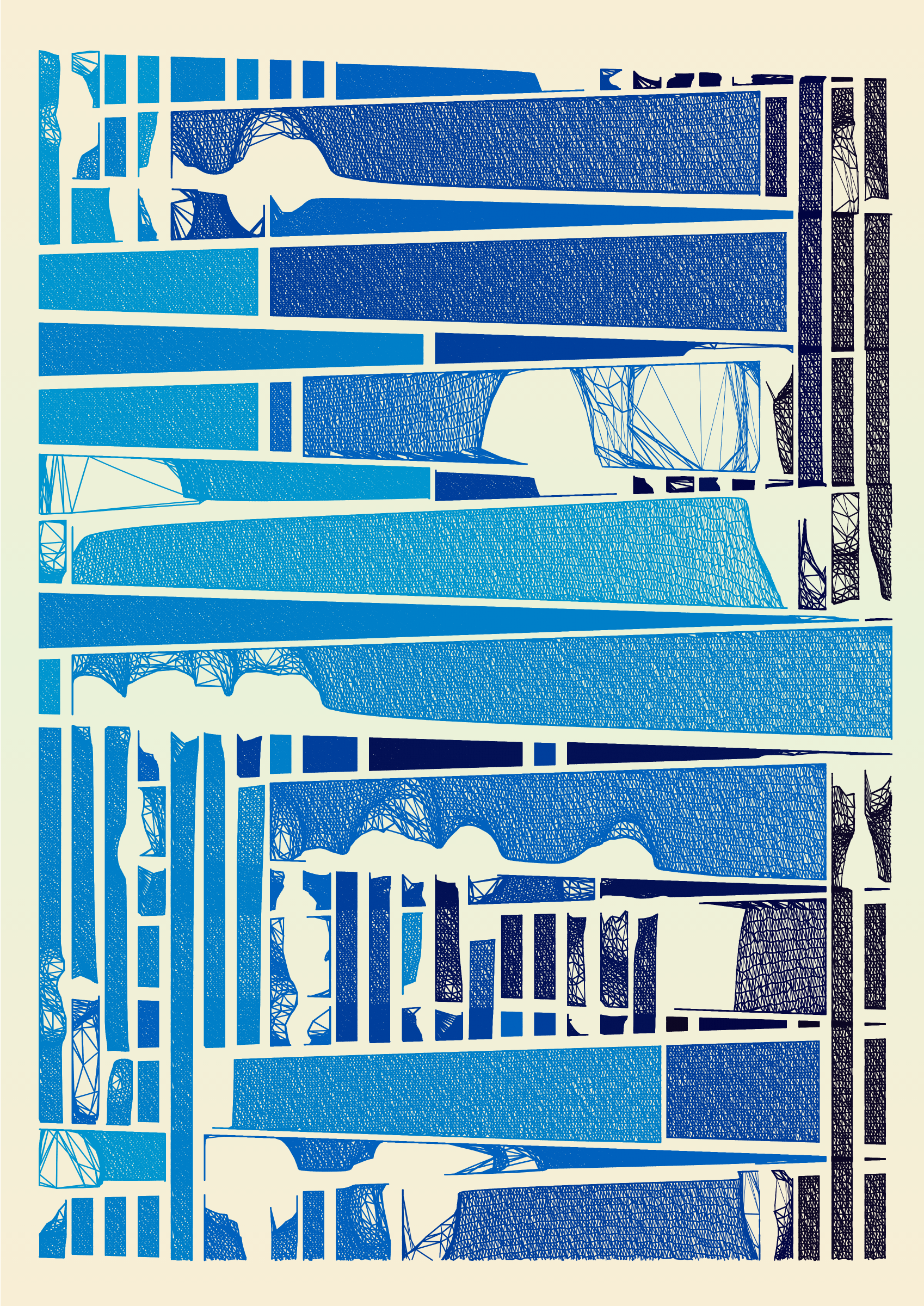 Art Blocks - Art Blocks v2 - Edifice #295 - NFT # 204000295