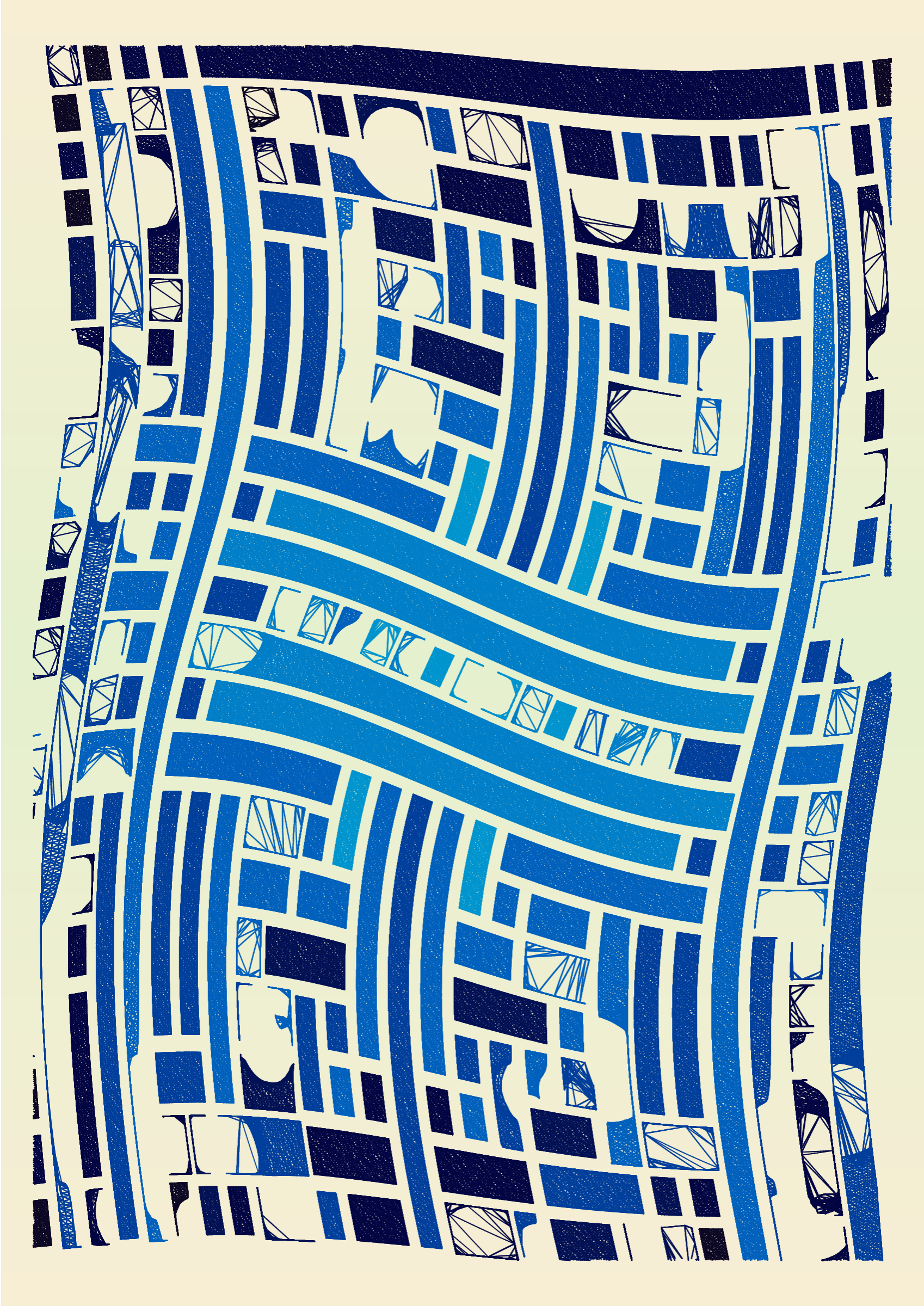 Art Blocks - Art Blocks v2 - Edifice #297 - NFT # 204000297