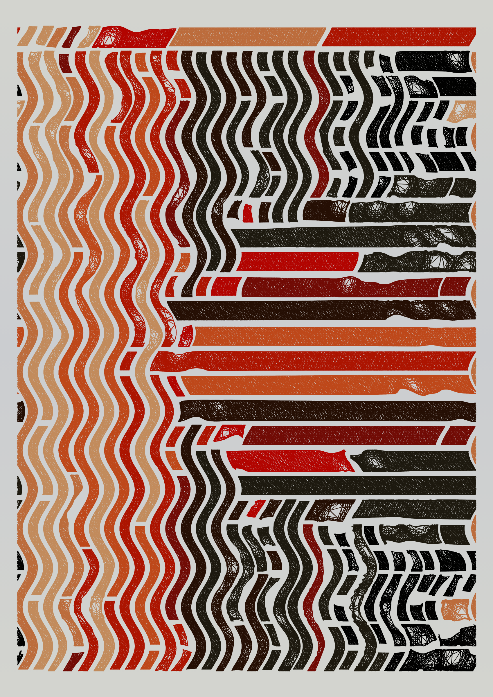 Art Blocks - Art Blocks v2 - Edifice #302 - NFT # 204000302