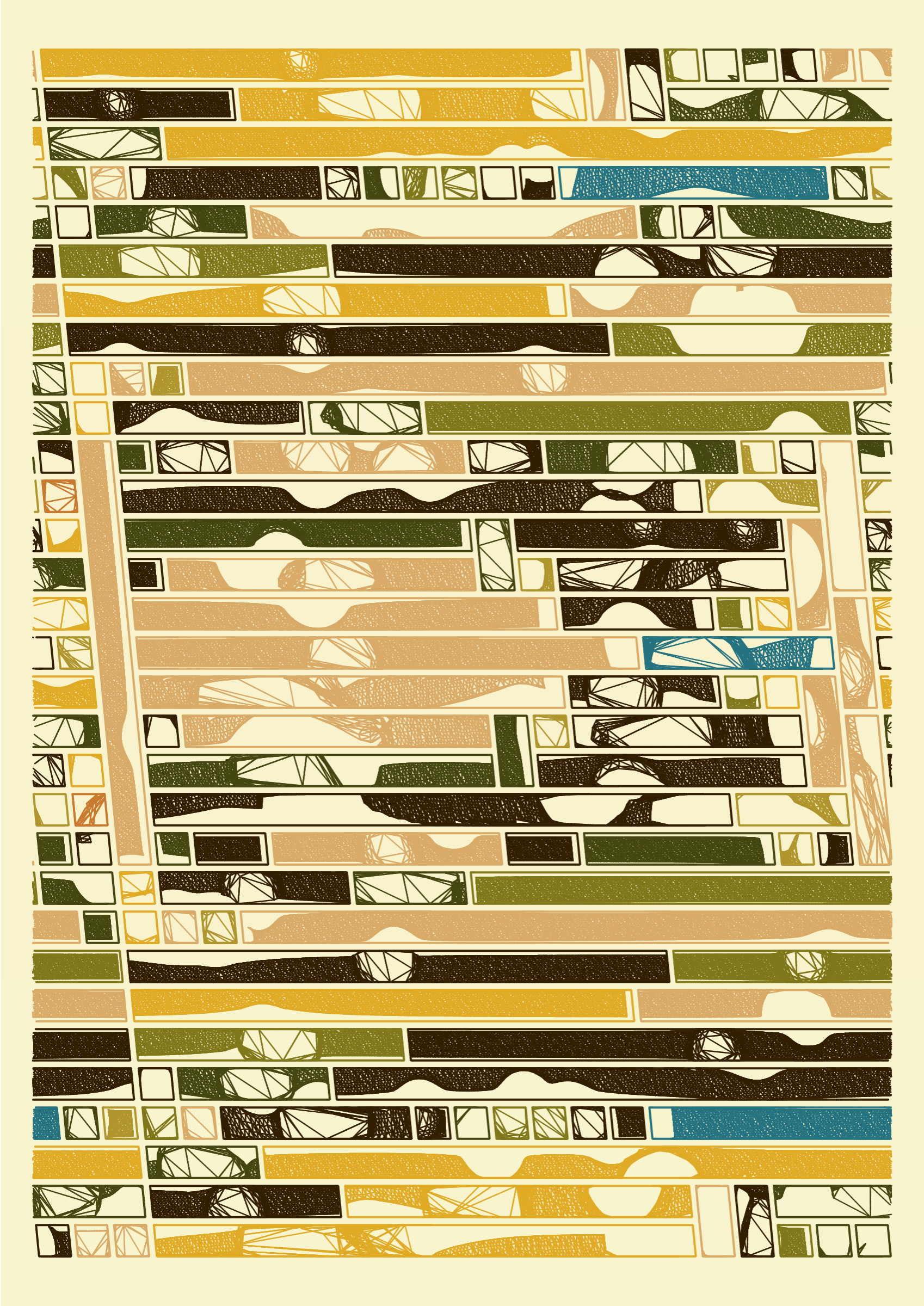 Art Blocks - Art Blocks v2 - Edifice #303 - NFT # 204000303