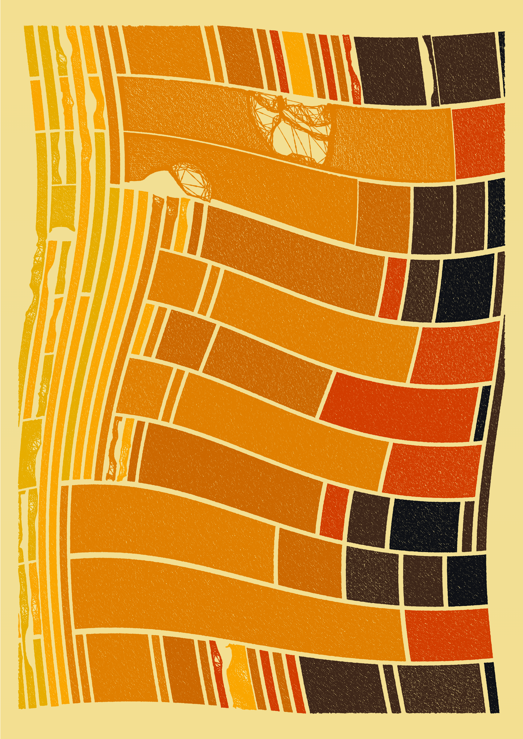 Art Blocks - Art Blocks v2 - Edifice #313 - NFT # 204000313