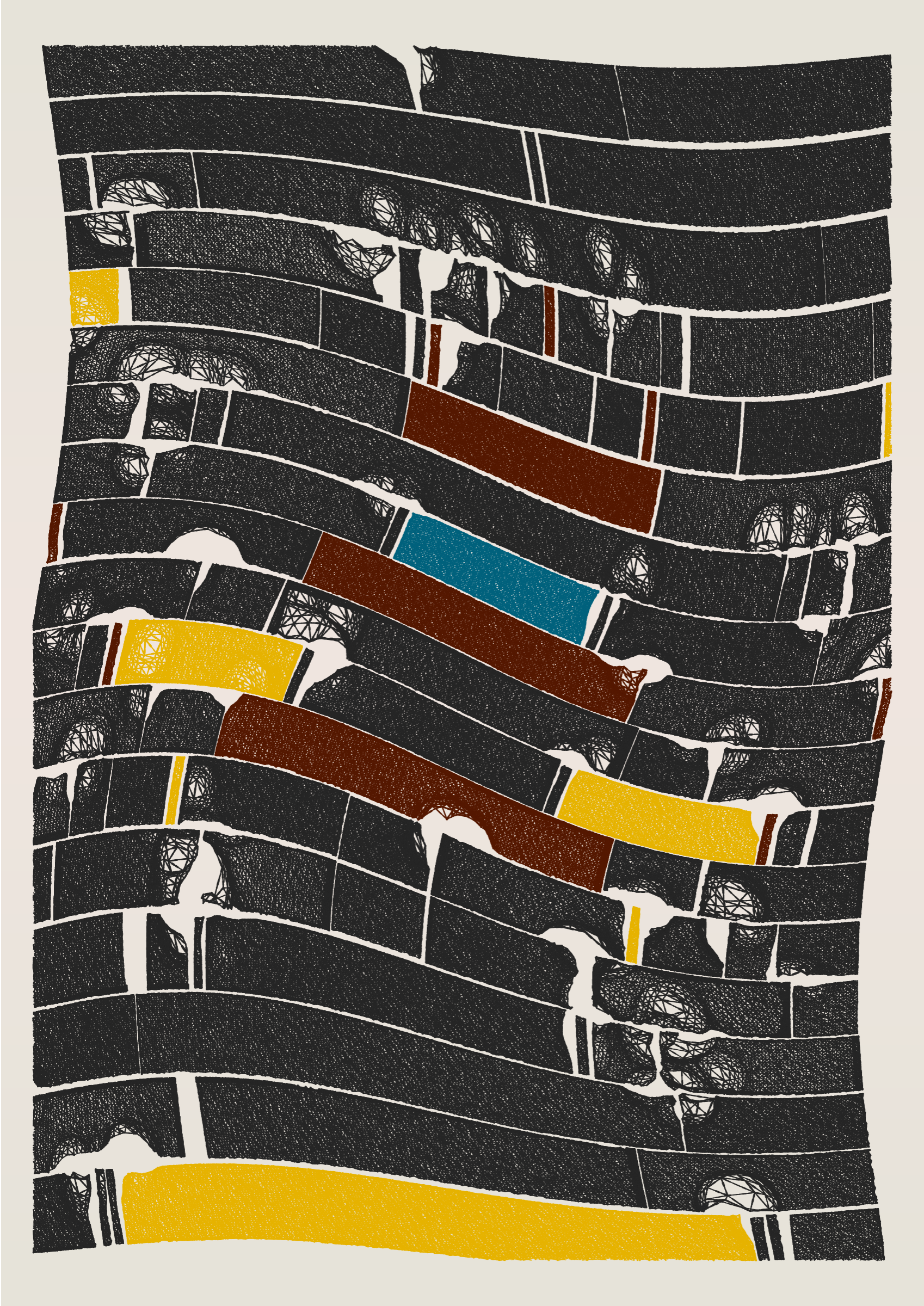 Art Blocks - Art Blocks v2 - Edifice #318 - NFT # 204000318