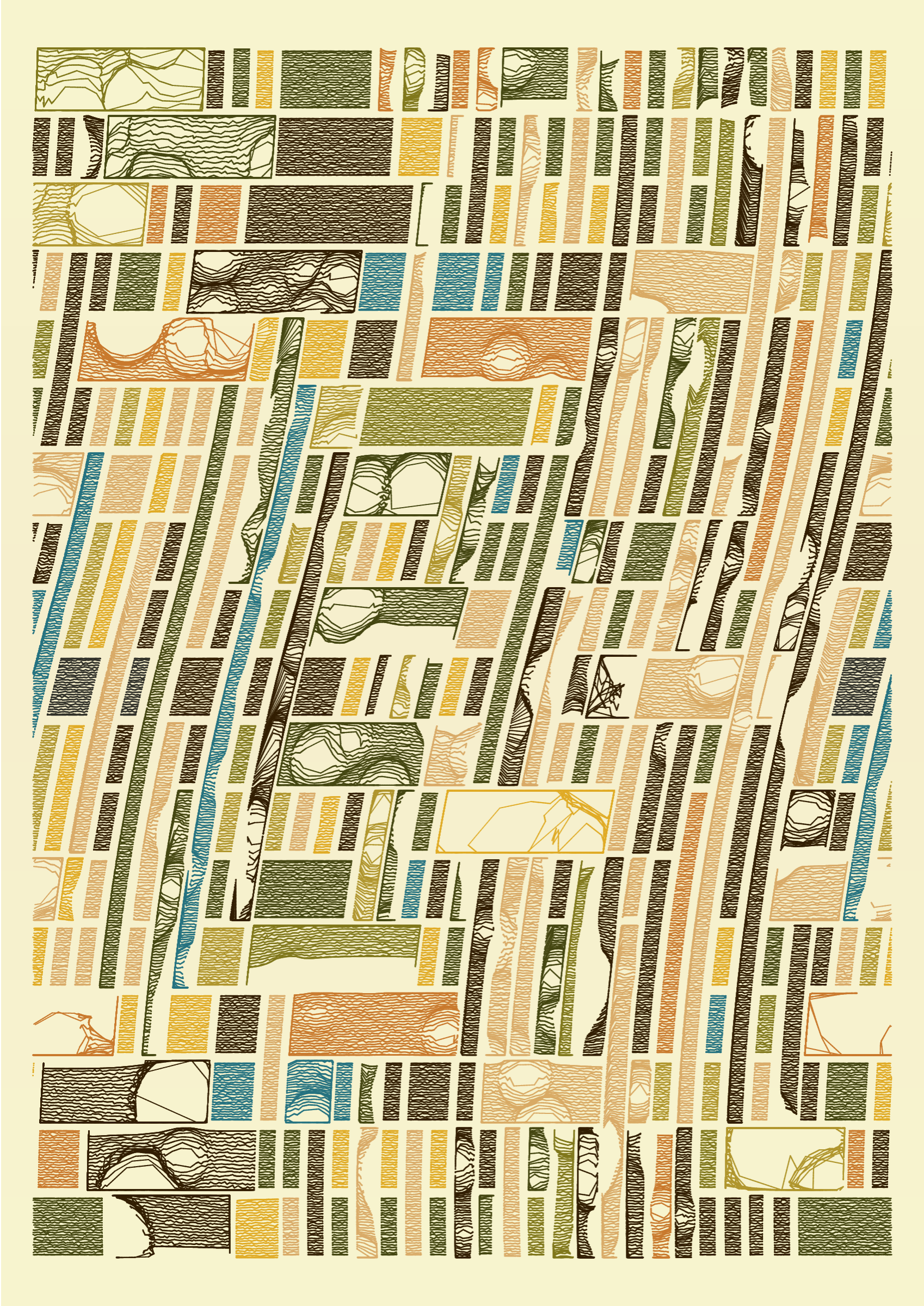 Art Blocks - Art Blocks v2 - Edifice #320 - NFT # 204000320