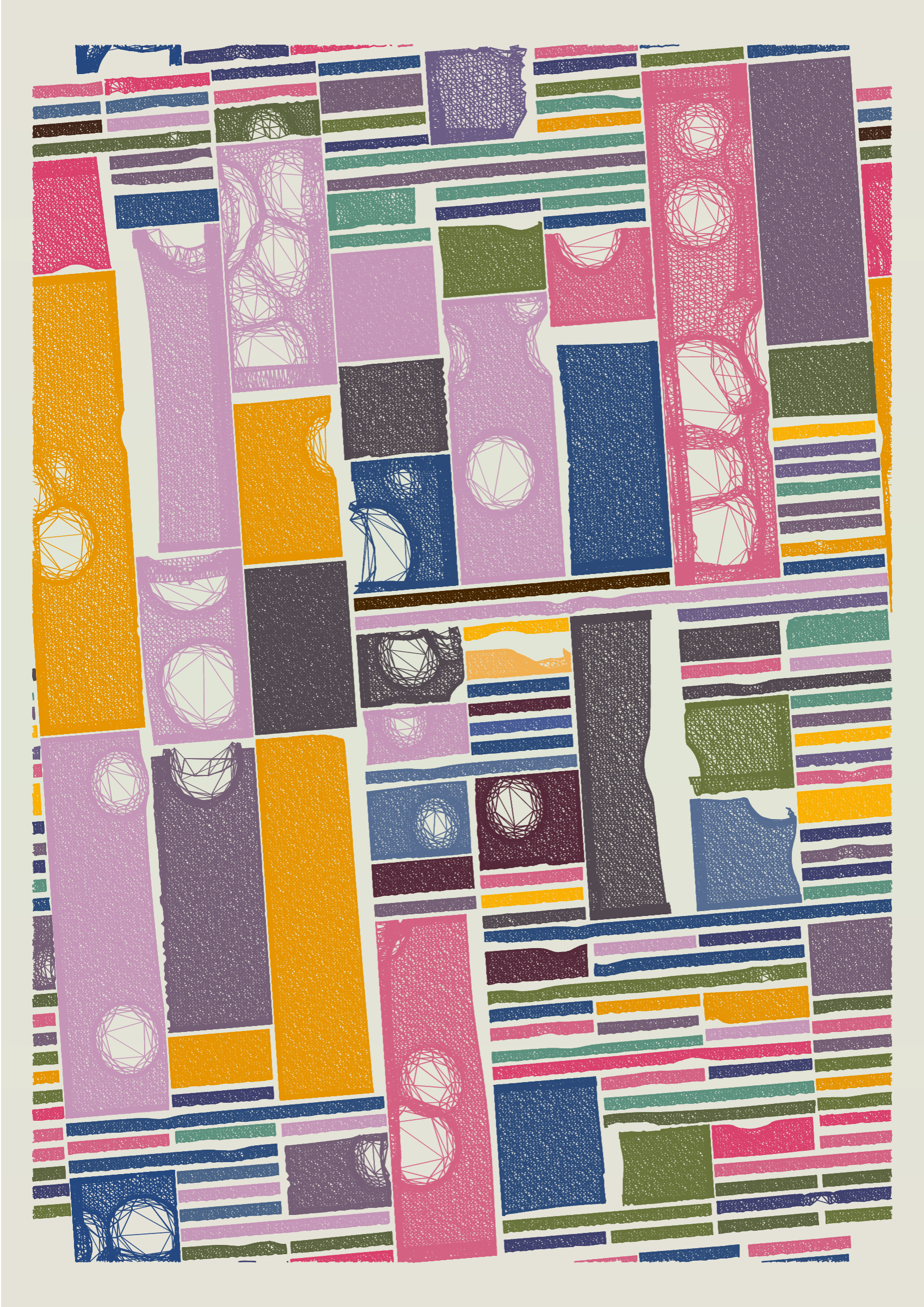 Art Blocks - Art Blocks v2 - Edifice #327 - NFT # 204000327