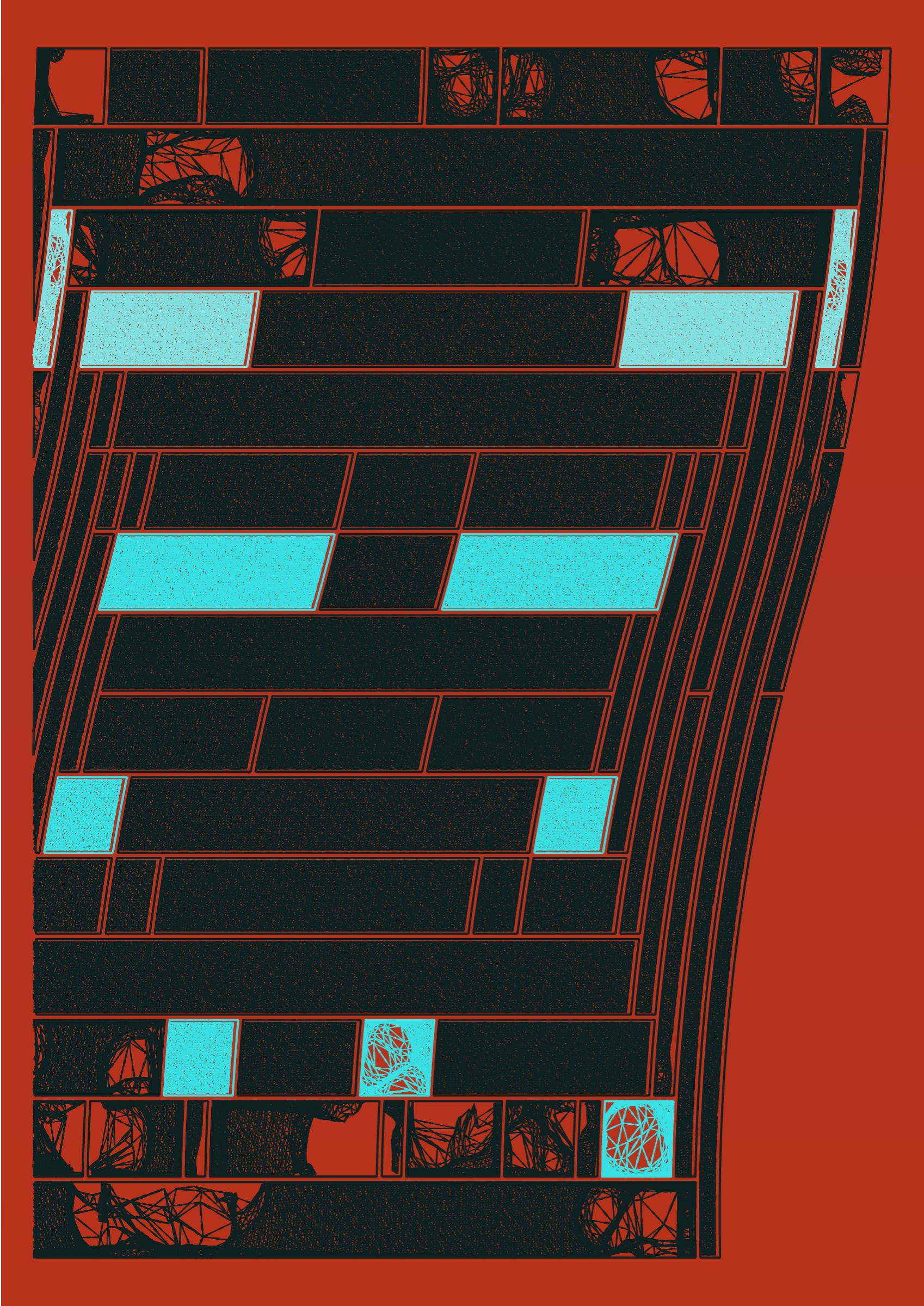 Art Blocks - Art Blocks v2 - Edifice #331 - NFT # 204000331