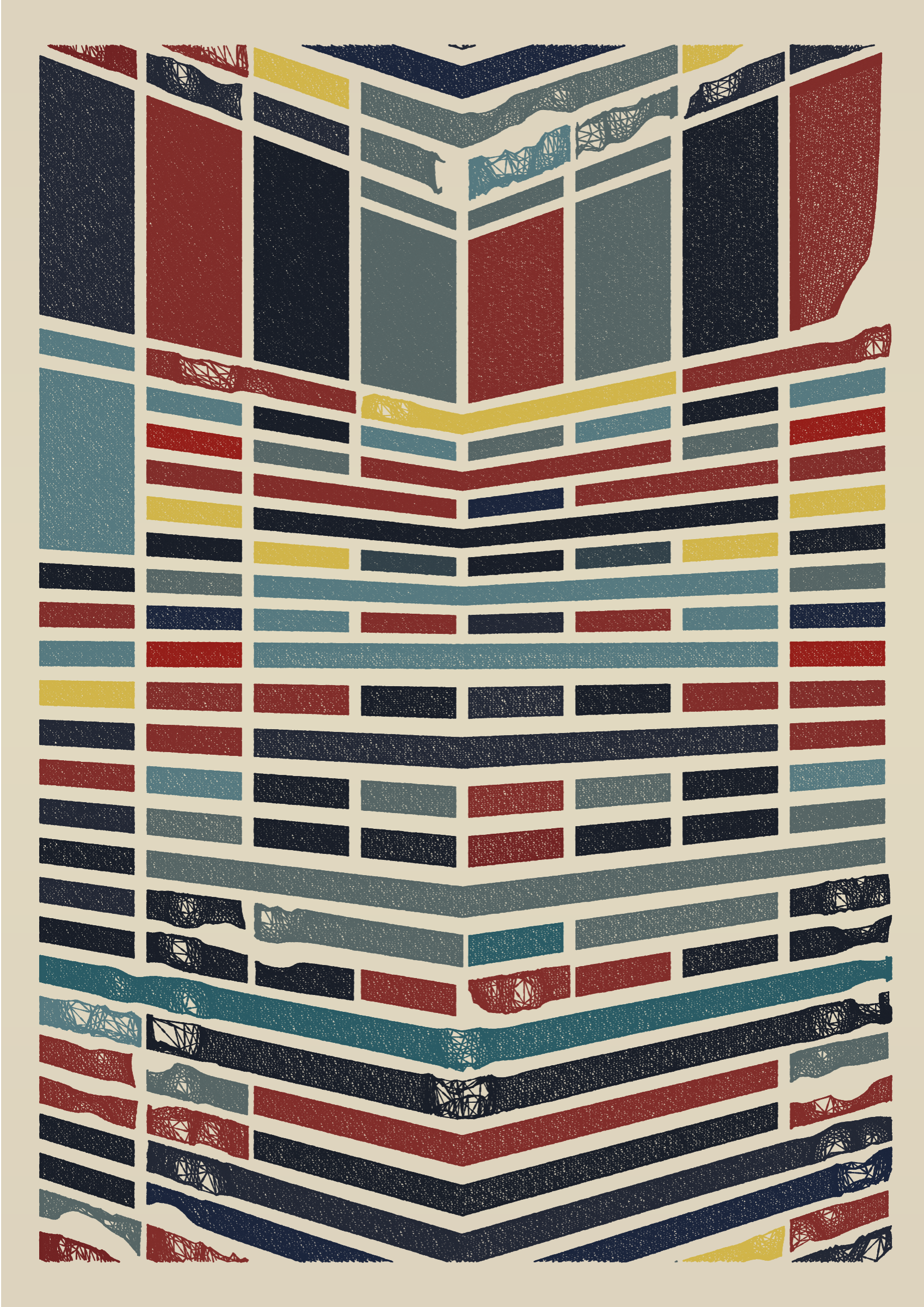 Art Blocks - Art Blocks v2 - Edifice #333 - NFT # 204000333