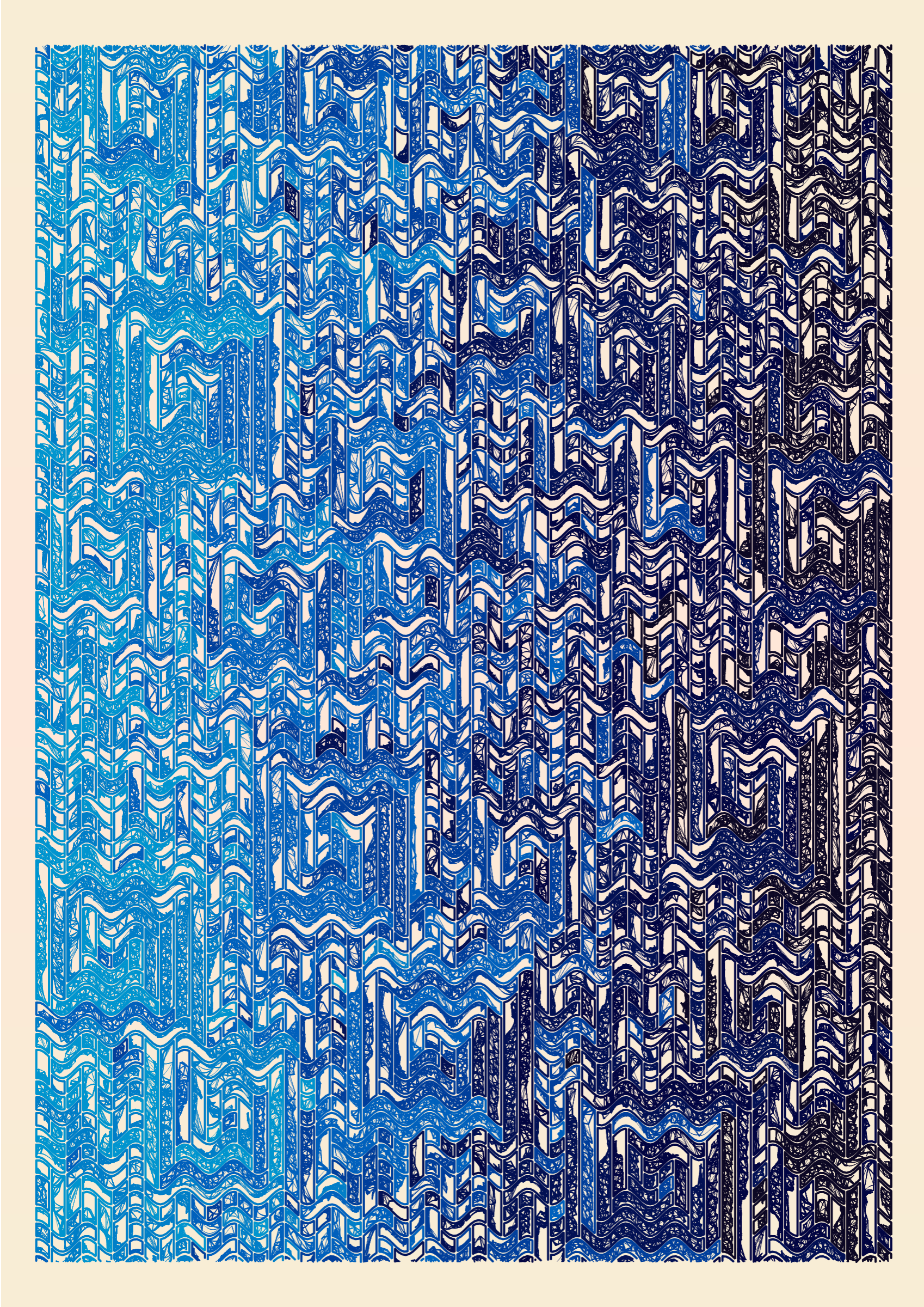 Art Blocks - Art Blocks v2 - Edifice #346 - NFT # 204000346