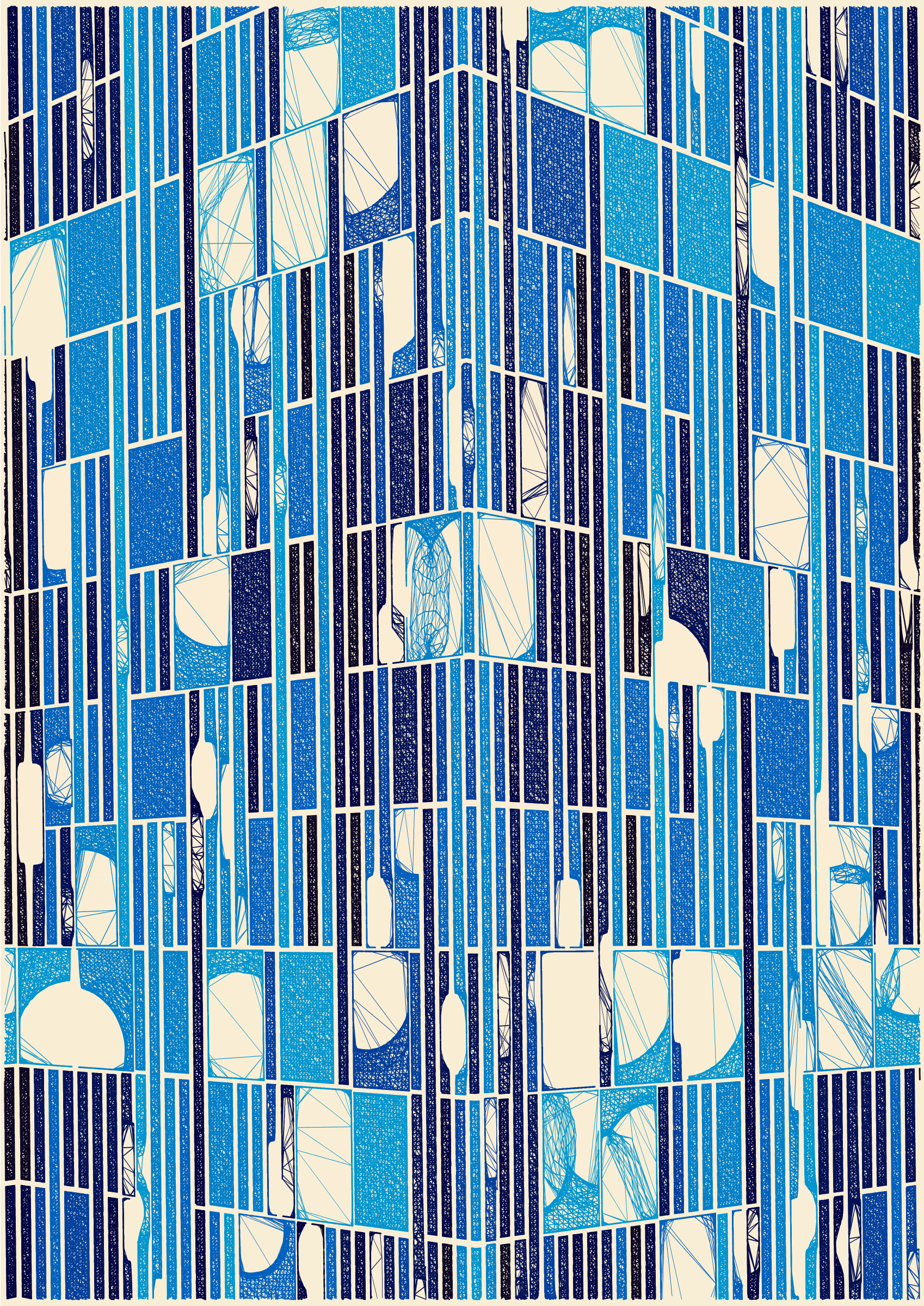 Art Blocks - Art Blocks v2 - Edifice #358 - NFT # 204000358