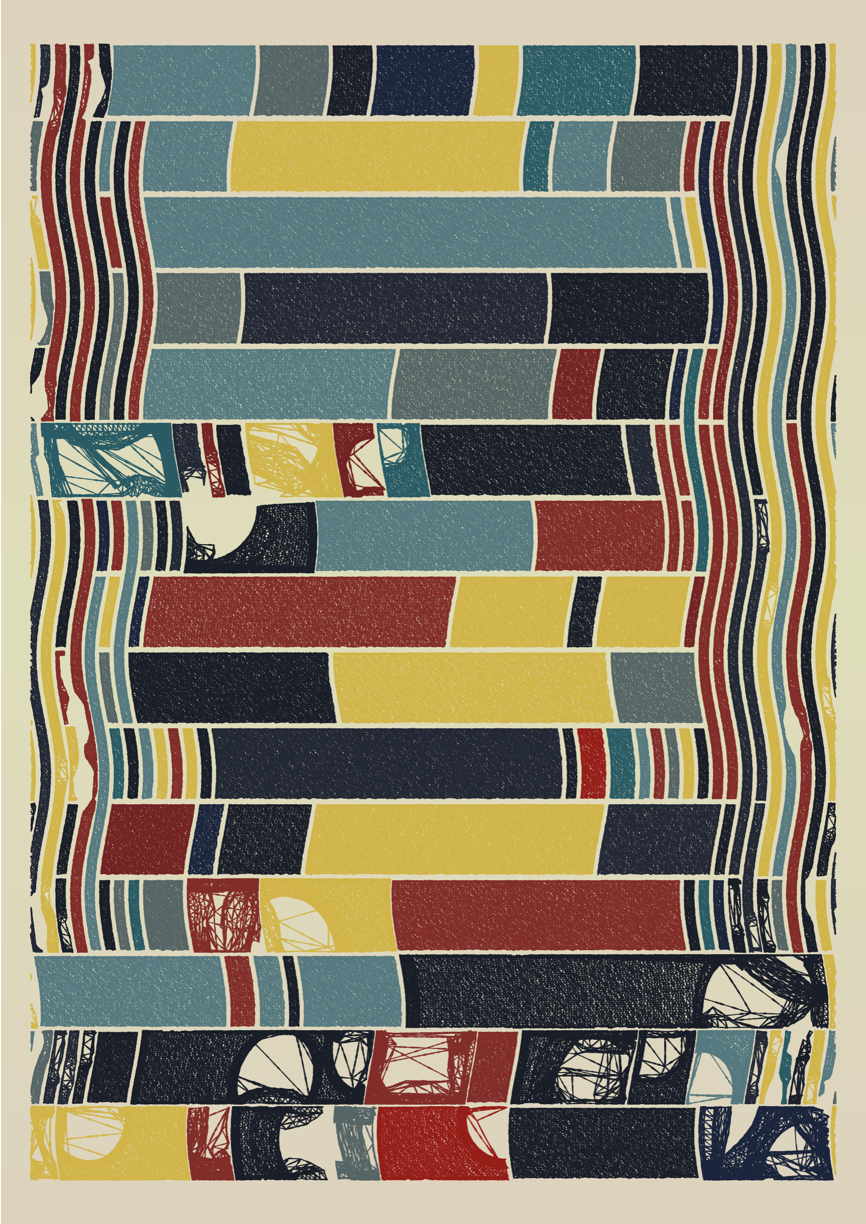 Art Blocks - Art Blocks v2 - Edifice #371 - NFT # 204000371