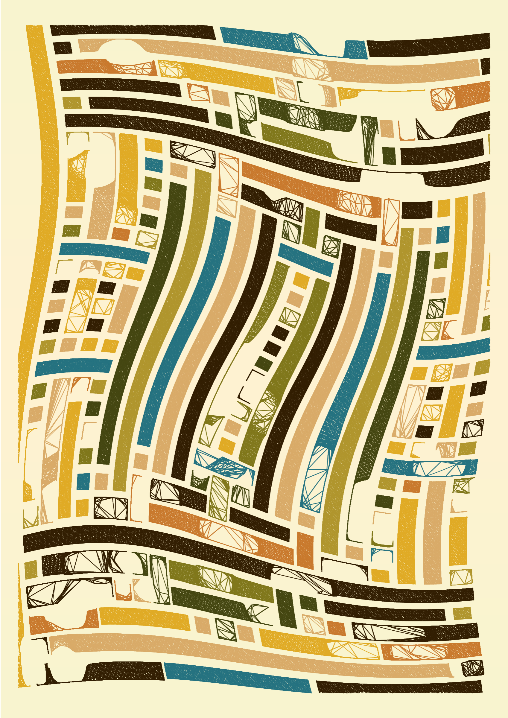 Art Blocks - Art Blocks v2 - Edifice #374 - NFT # 204000374