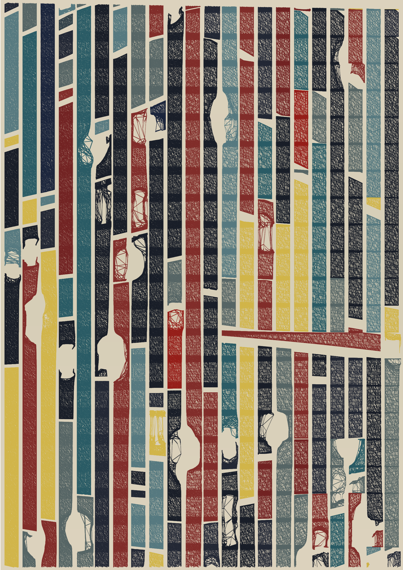 Art Blocks - Art Blocks v2 - Edifice #377 - NFT # 204000377