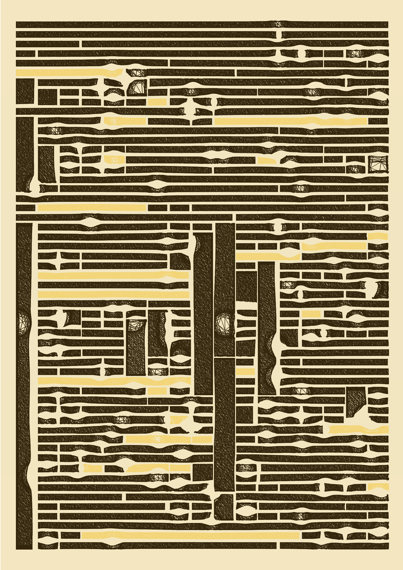 Art Blocks - Art Blocks v2 - Edifice #378 - NFT # 204000378