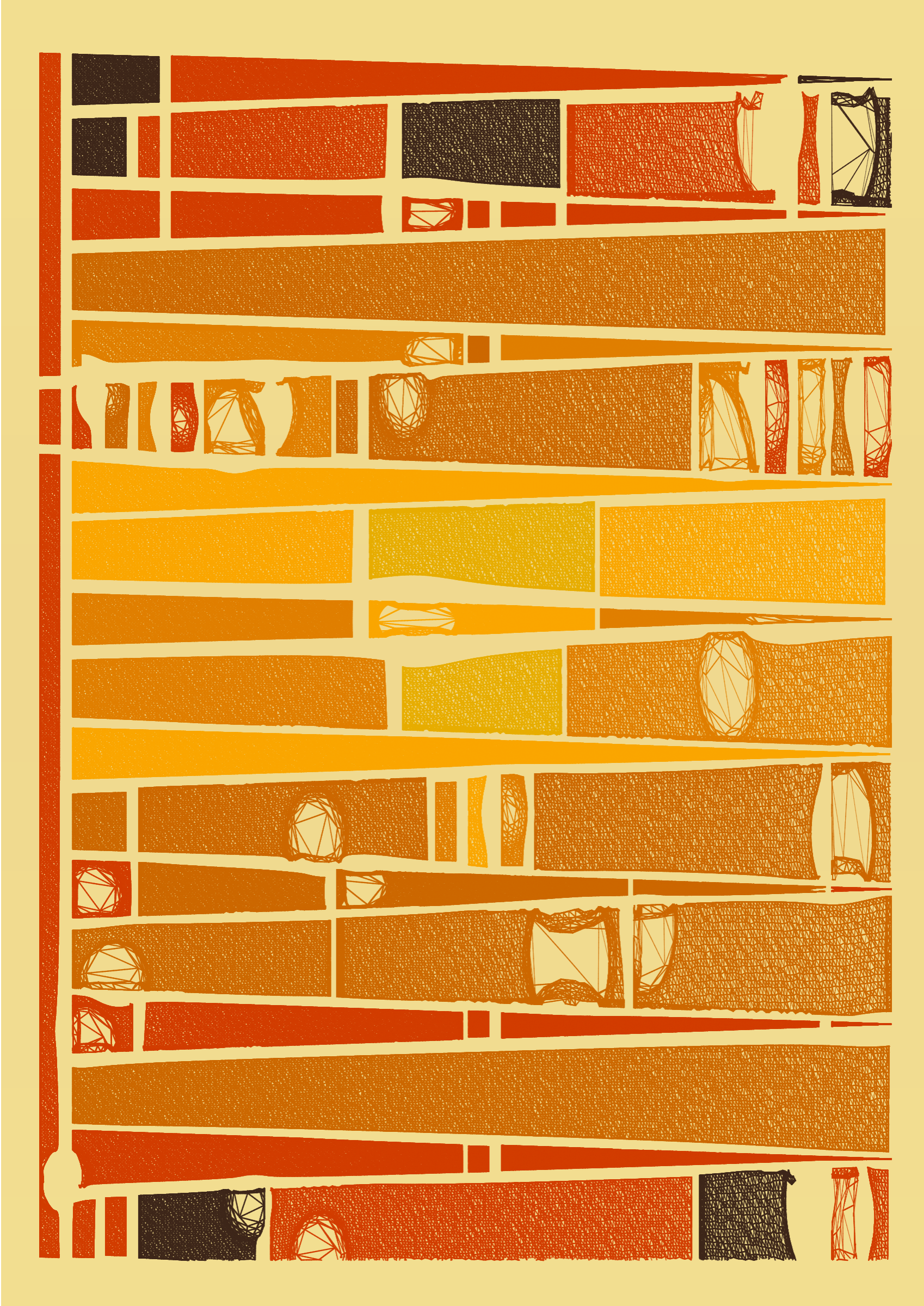 Art Blocks - Art Blocks v2 - Edifice #392 - NFT # 204000392