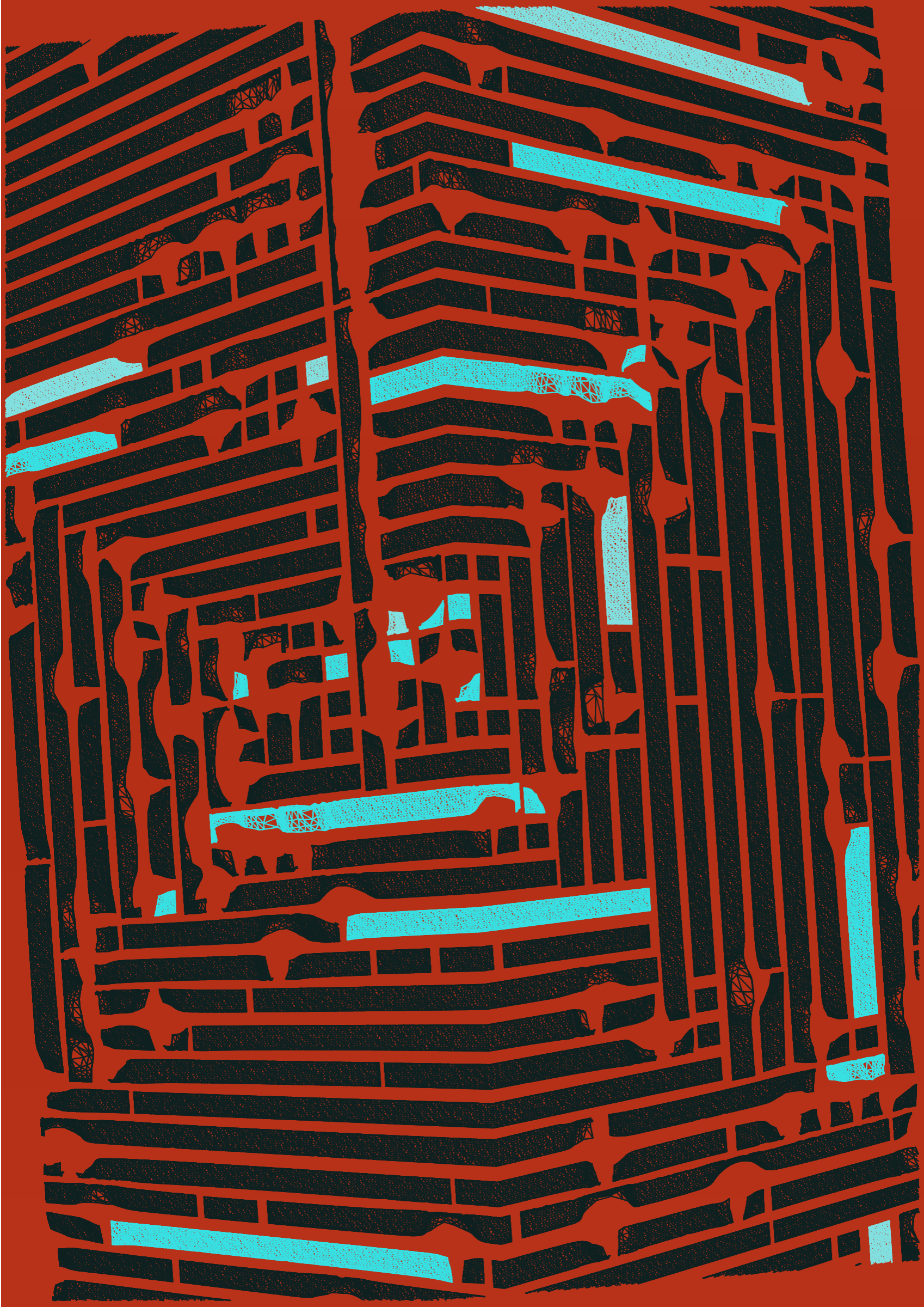 Art Blocks - Art Blocks v2 - Edifice #393 - NFT # 204000393