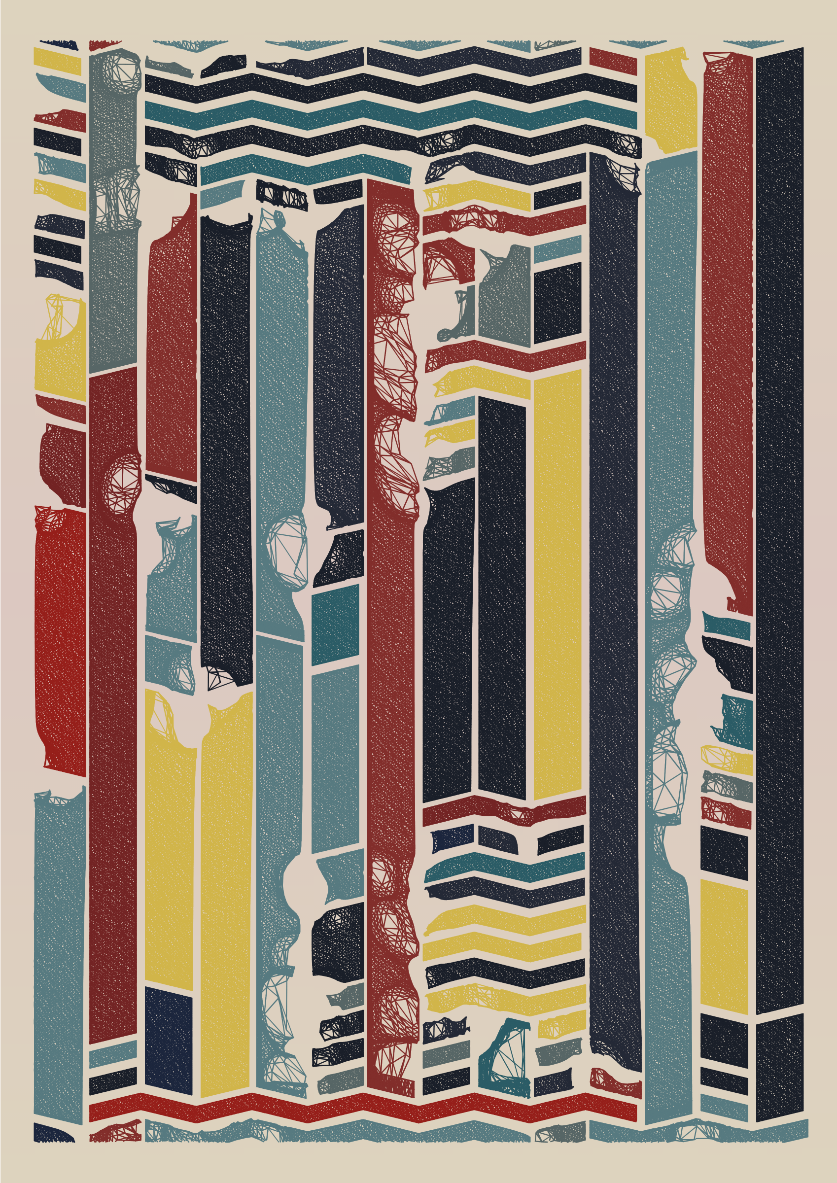 Art Blocks - Art Blocks v2 - Edifice #396 - NFT # 204000396