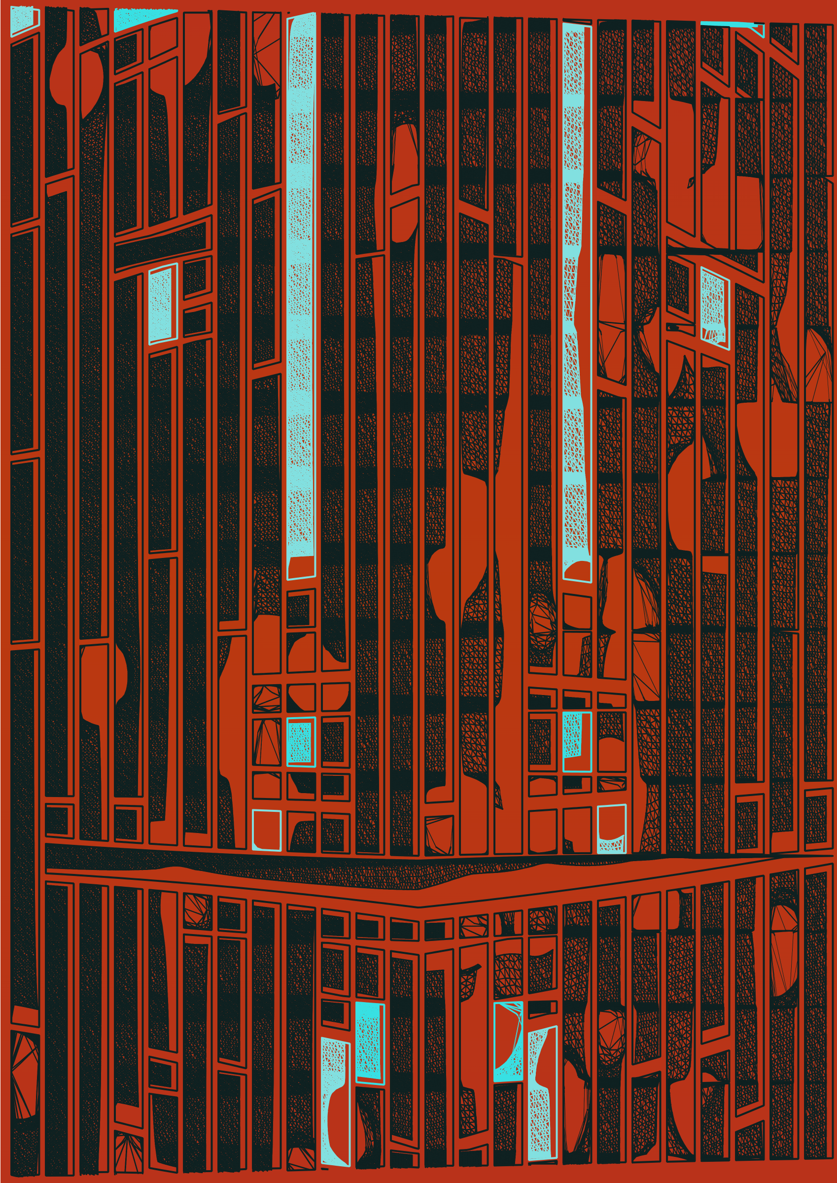 Art Blocks - Art Blocks v2 - Edifice #401 - NFT # 204000401