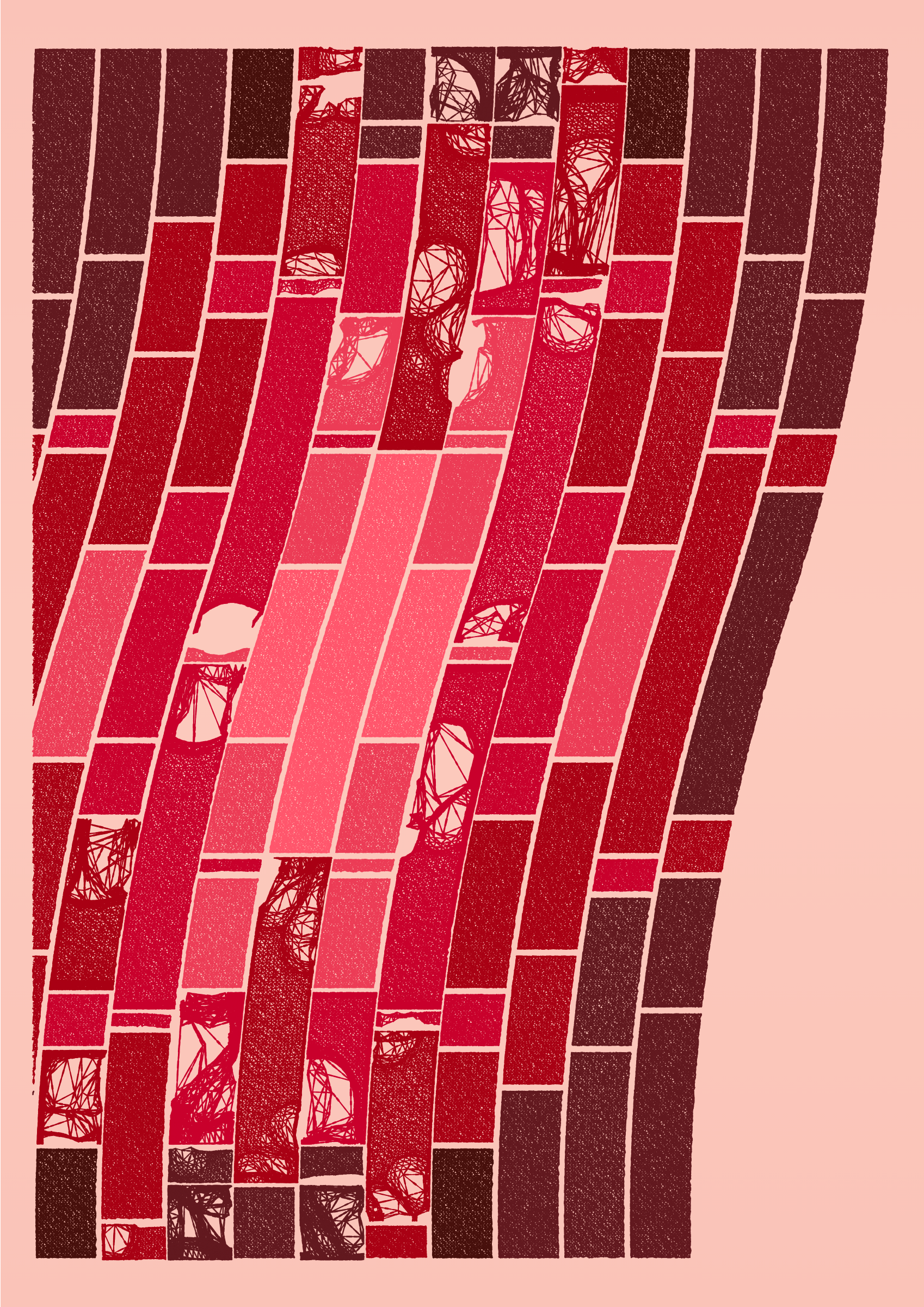 Art Blocks - Art Blocks v2 - Edifice #405 - NFT # 204000405