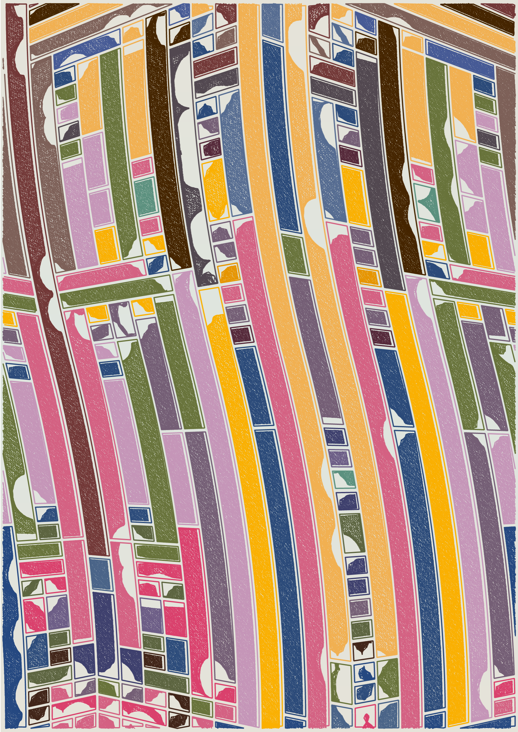 Art Blocks - Art Blocks v2 - Edifice #406 - NFT # 204000406