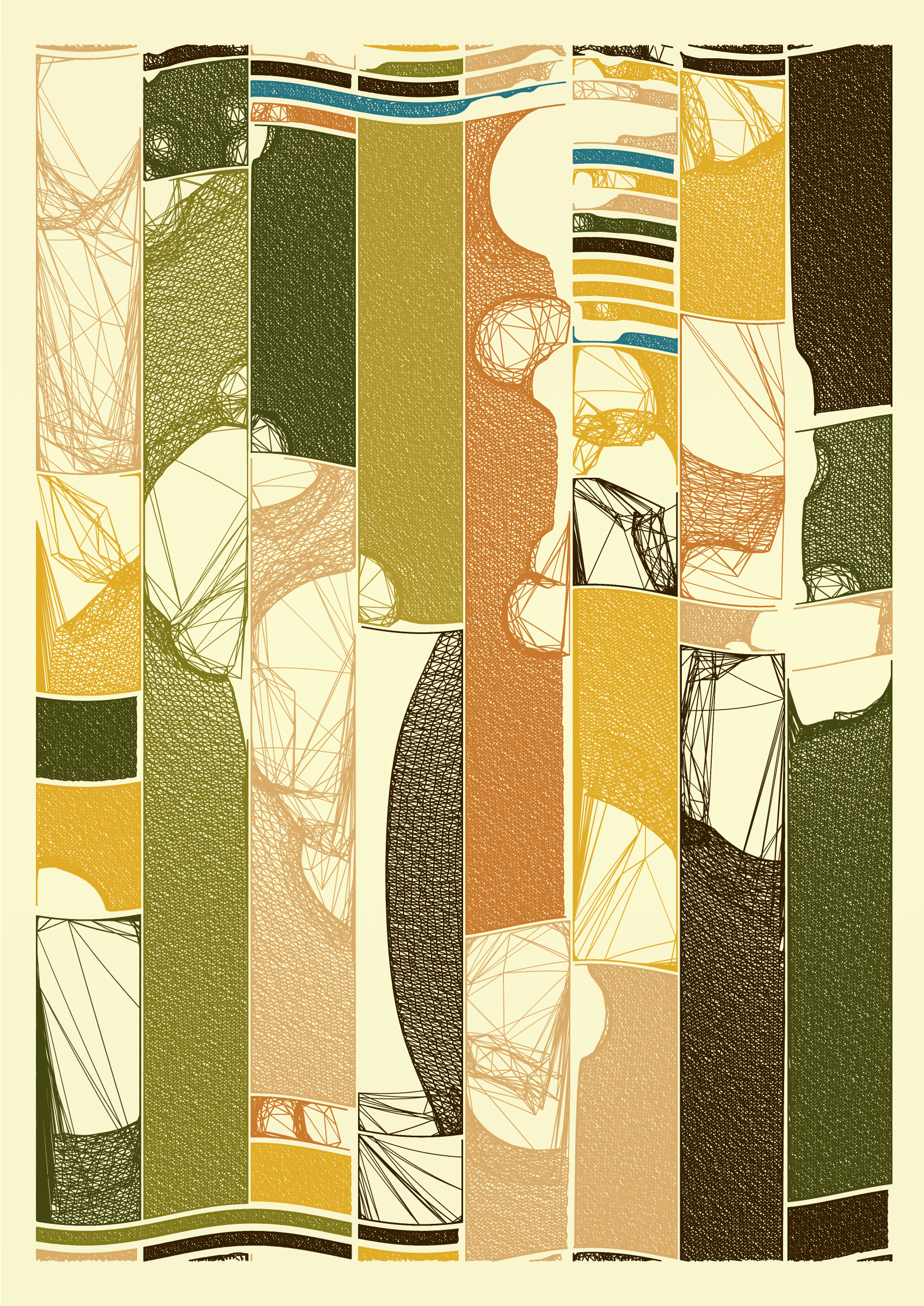 Art Blocks - Art Blocks v2 - Edifice #414 - NFT # 204000414