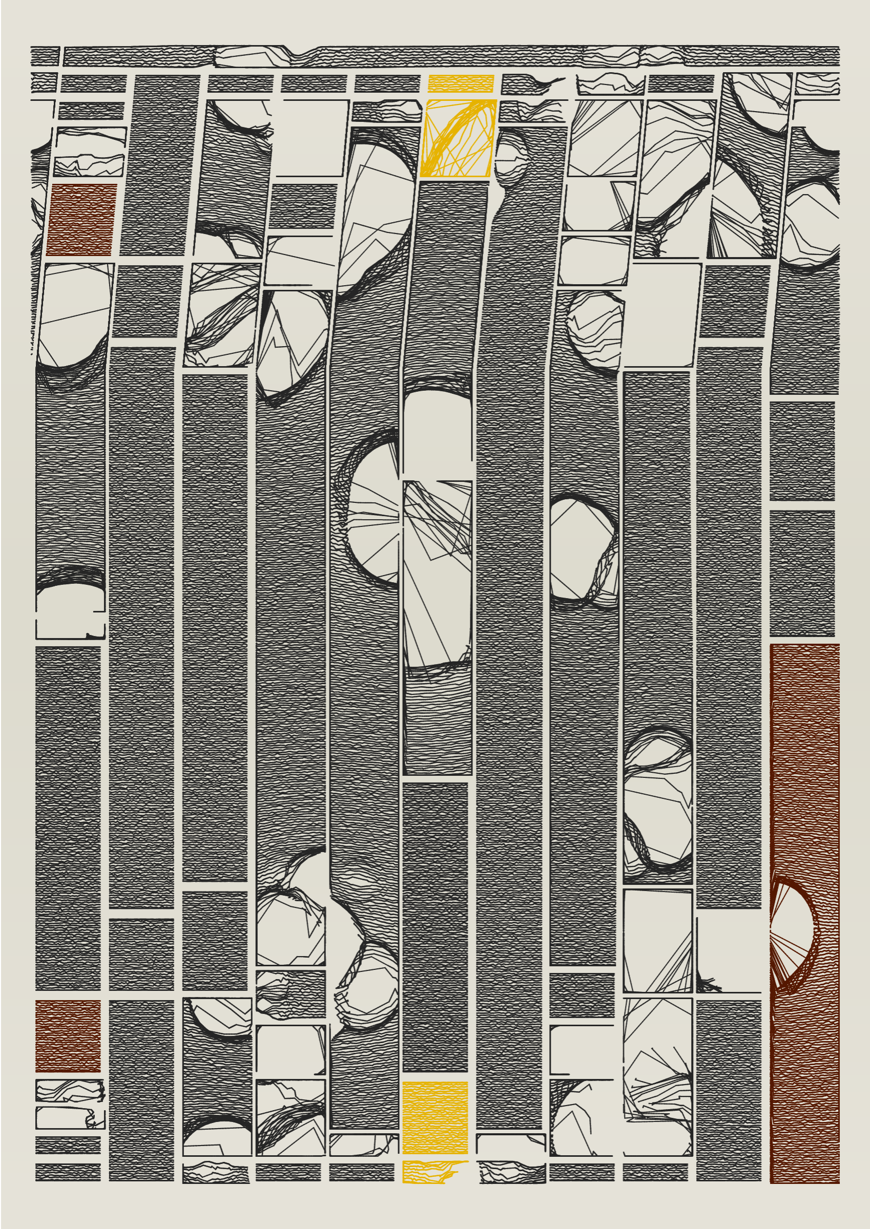 Art Blocks - Art Blocks v2 - Edifice #415 - NFT # 204000415