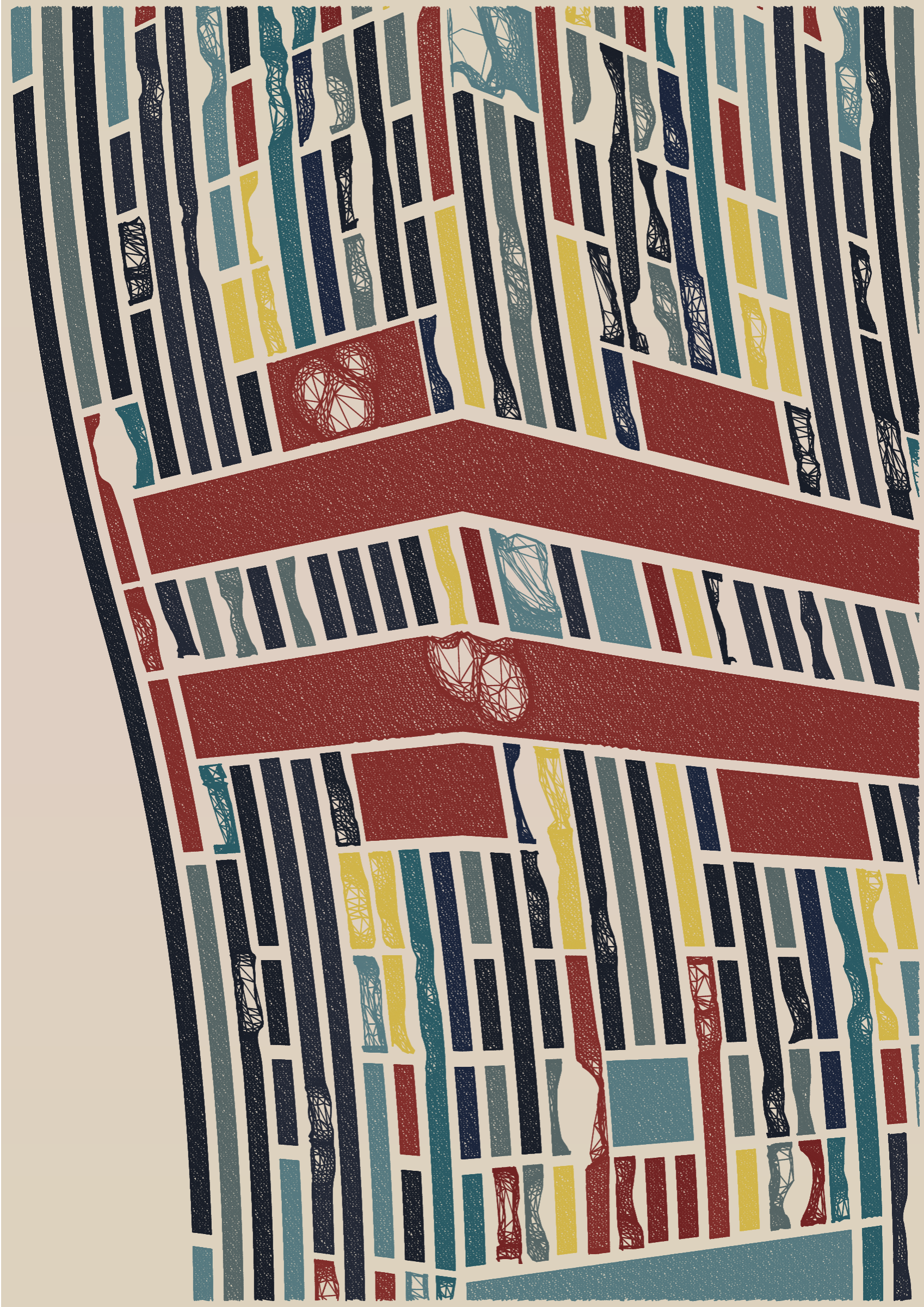 Art Blocks - Art Blocks v2 - Edifice #416 - NFT # 204000416