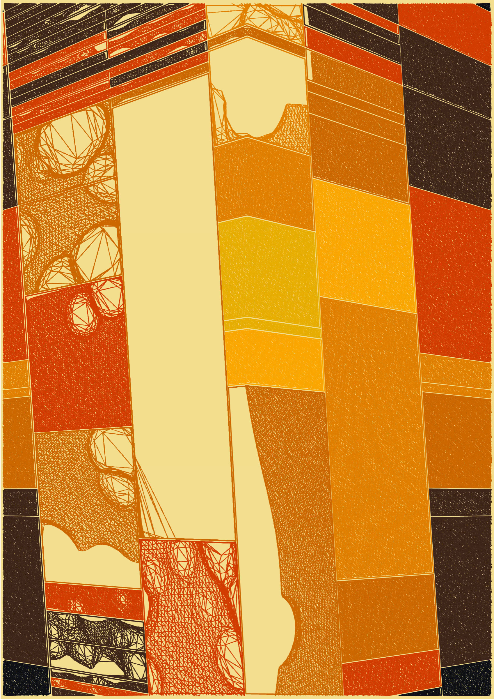 Art Blocks - Art Blocks v2 - Edifice #419 - NFT # 204000419