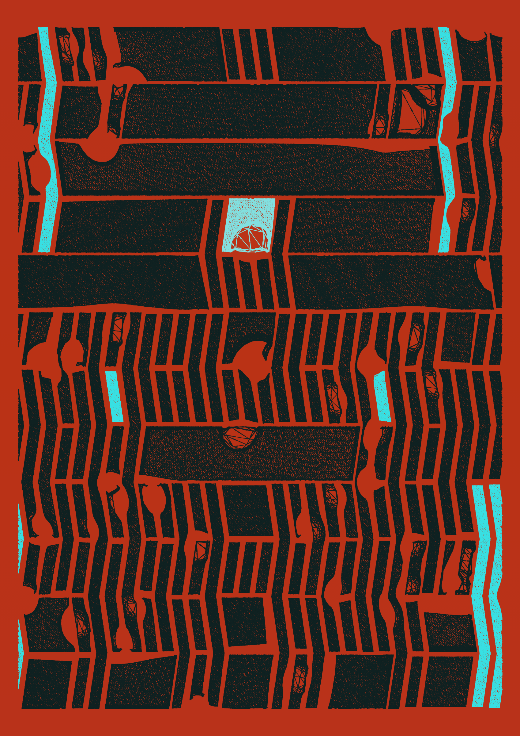 Art Blocks - Art Blocks v2 - Edifice #421 - NFT # 204000421