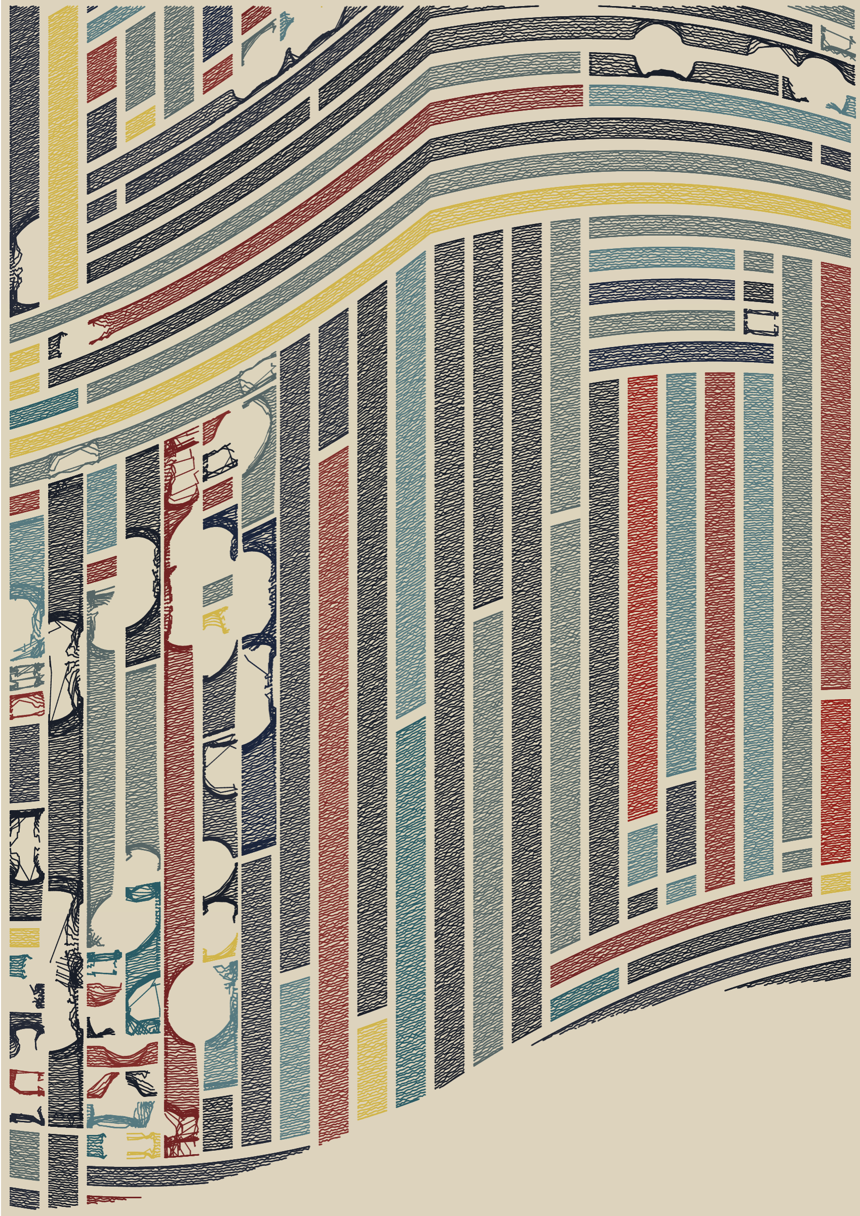 Art Blocks - Art Blocks v2 - Edifice #426 - NFT # 204000426