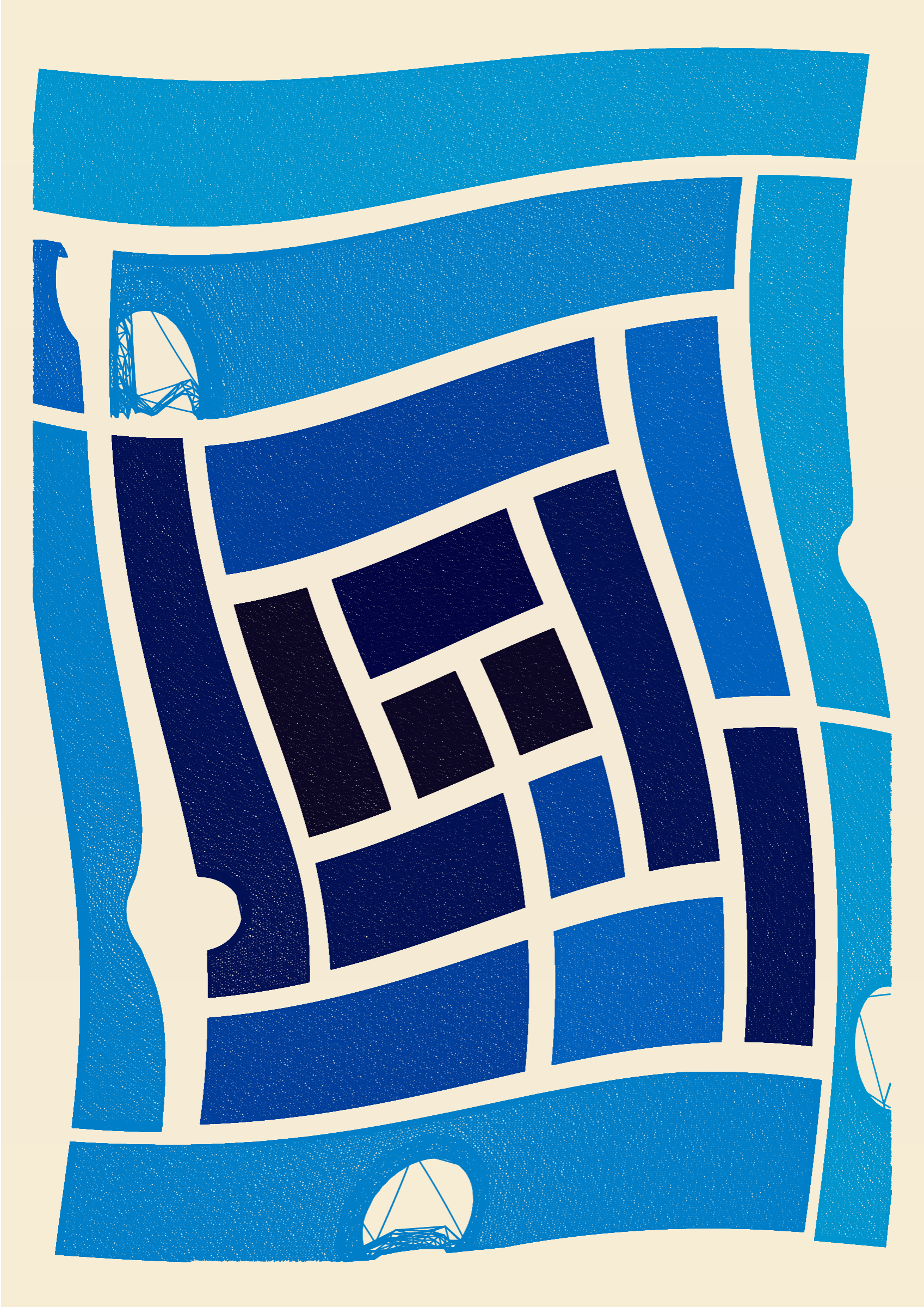 Art Blocks - Art Blocks v2 - Edifice #436 - NFT # 204000436