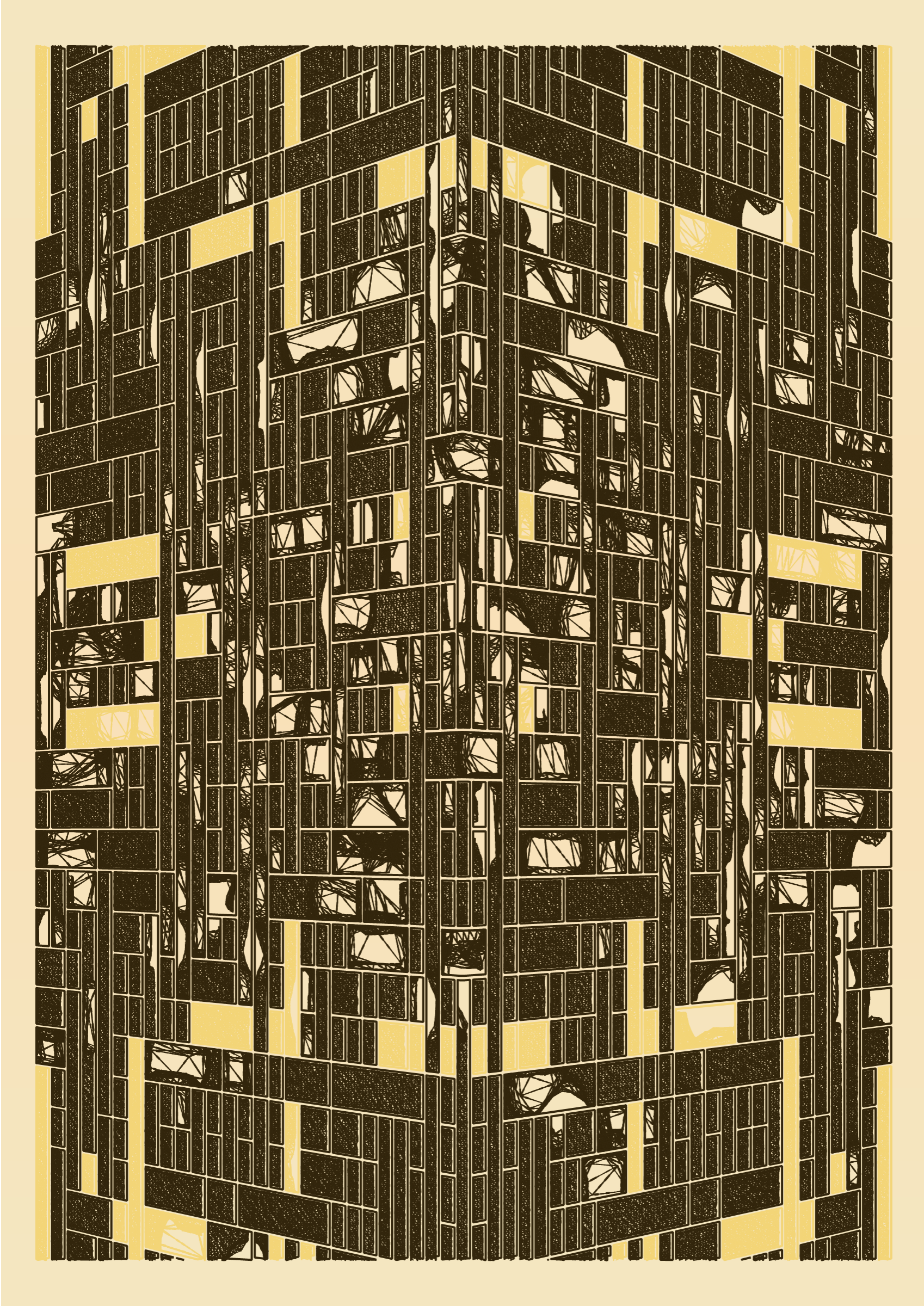 Art Blocks - Art Blocks v2 - Edifice #441 - NFT # 204000441