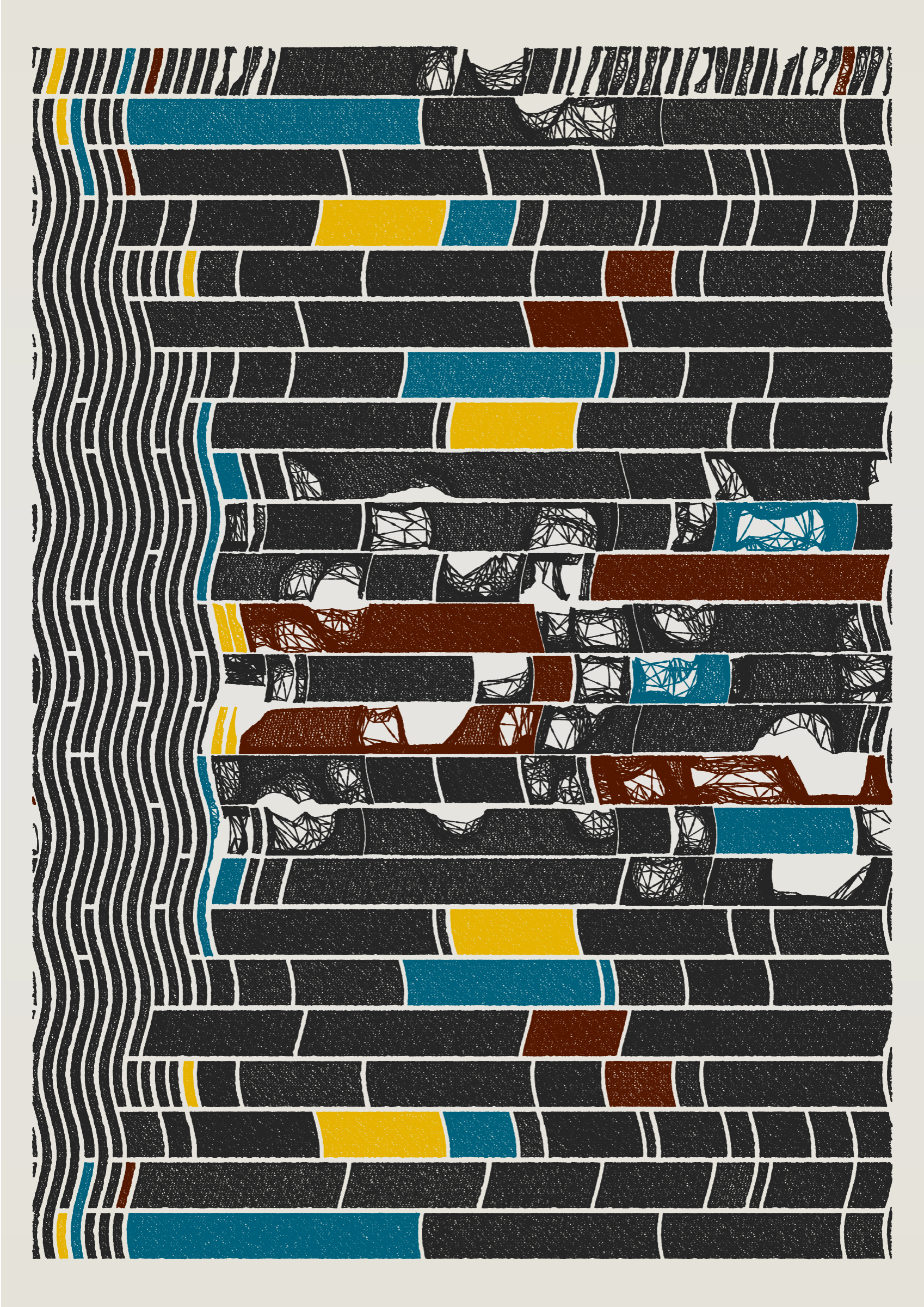 Art Blocks - Art Blocks v2 - Edifice #443 - NFT # 204000443