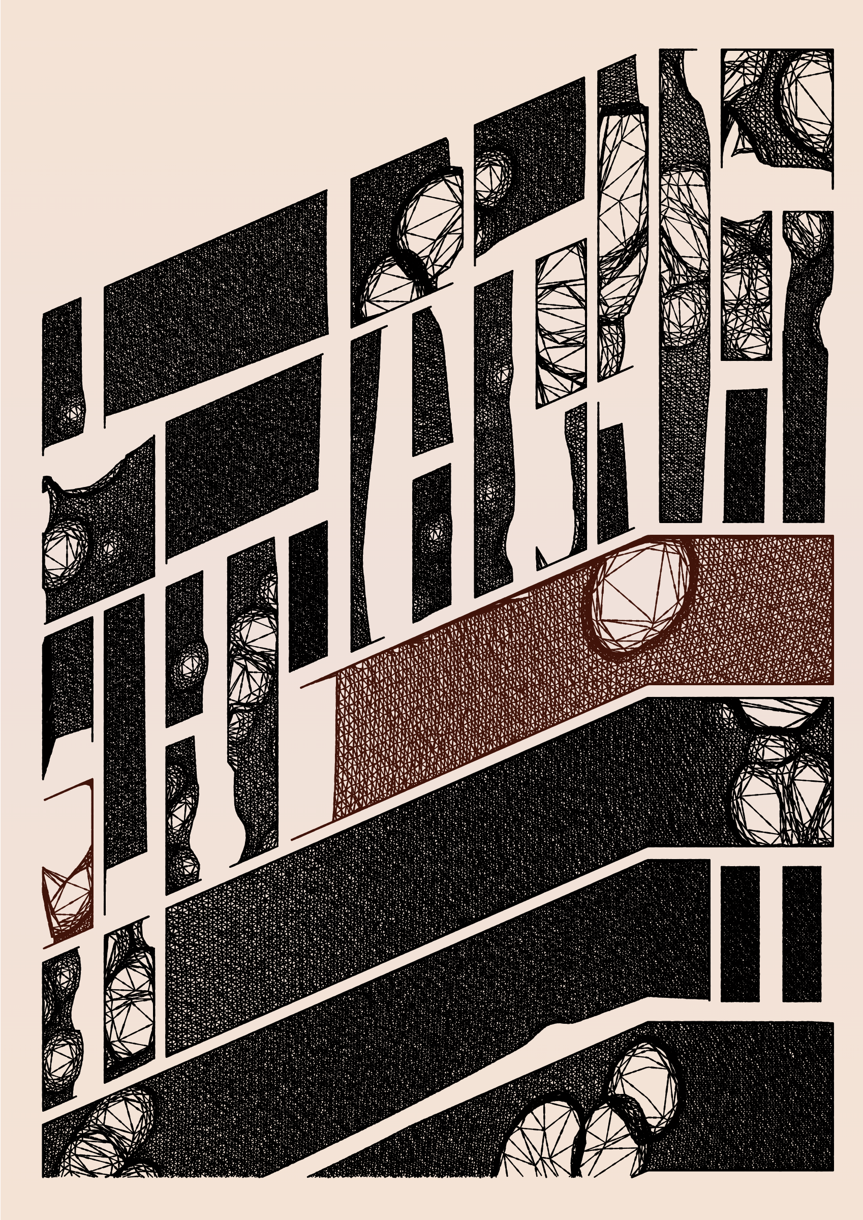 Art Blocks - Art Blocks v2 - Edifice #449 - NFT # 204000449