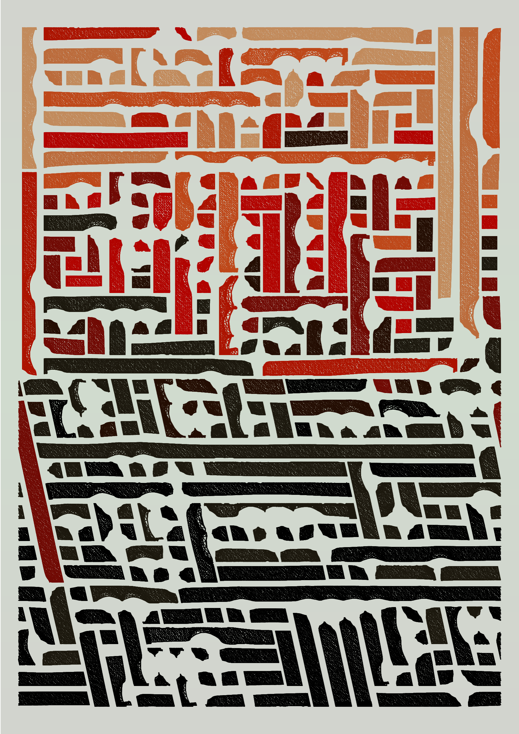 Art Blocks - Art Blocks v2 - Edifice #450 - NFT # 204000450