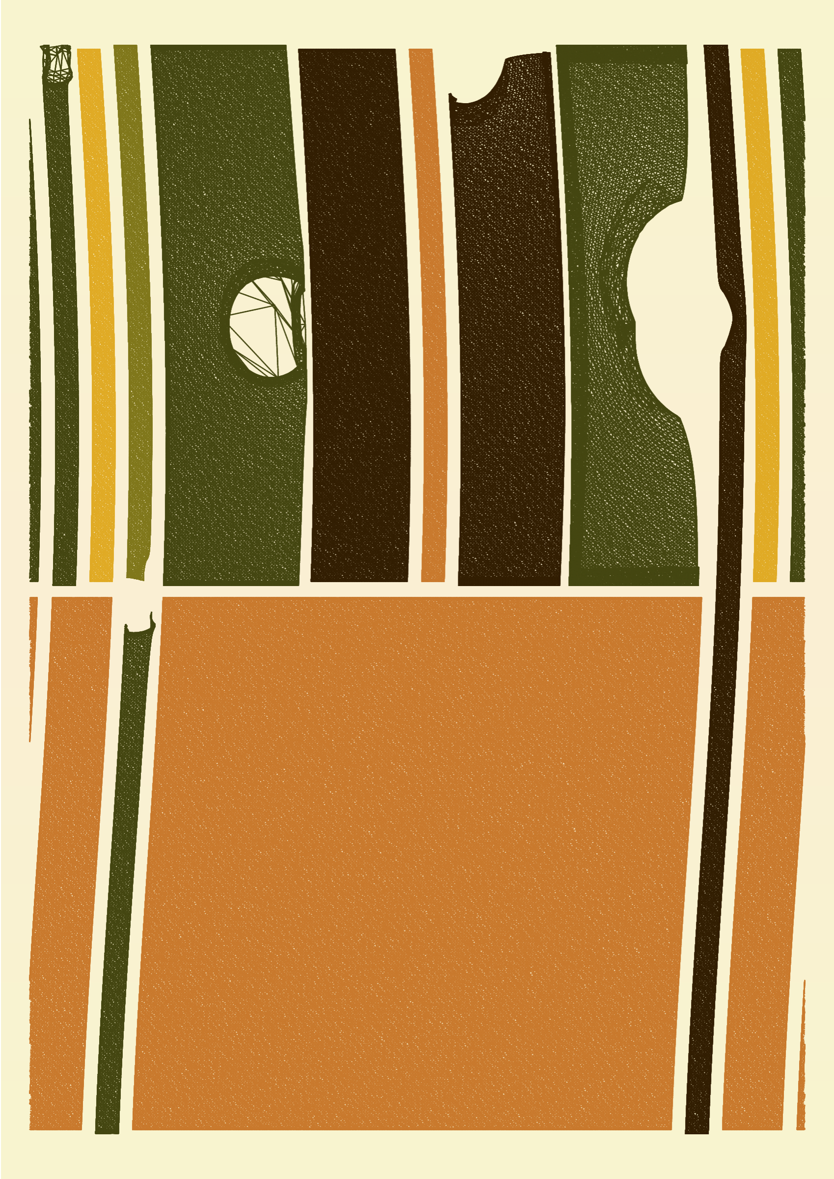 Art Blocks - Art Blocks v2 - Edifice #462 - NFT # 204000462